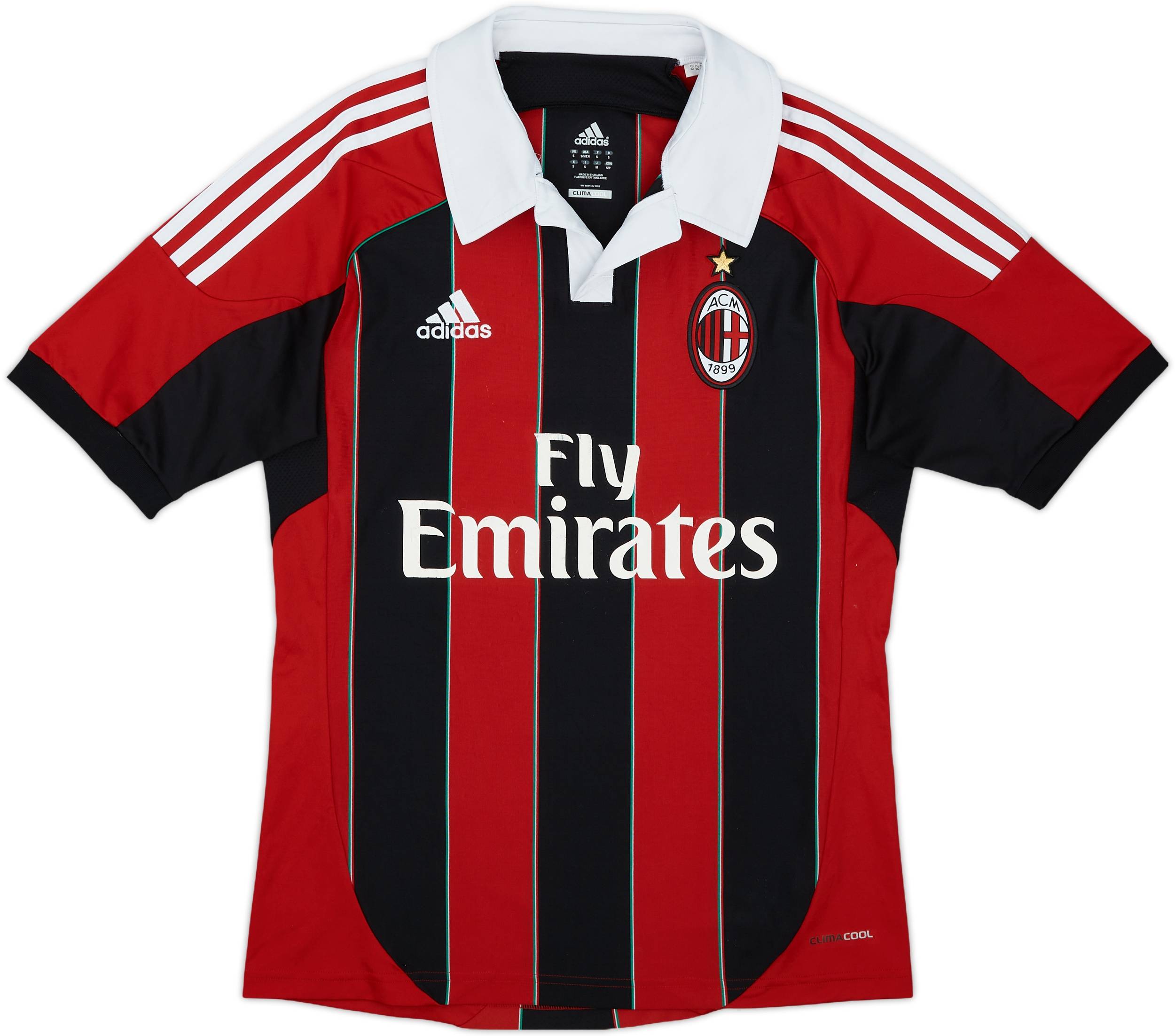 2012-13 AC Milan Home Shirt - 6/10 - (S)