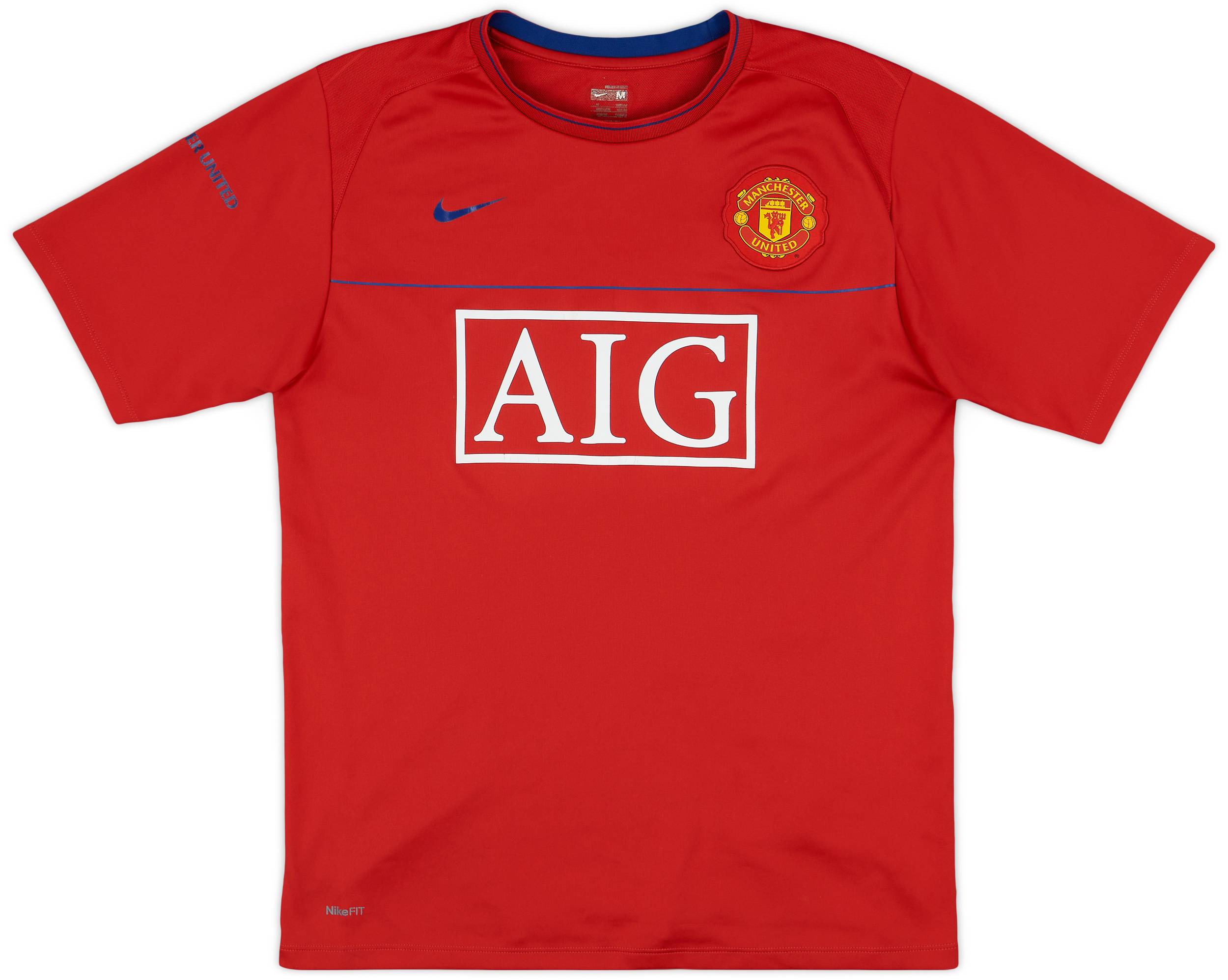 2008-09 Manchester United Nike Training Shirt - 7/10 - (M)