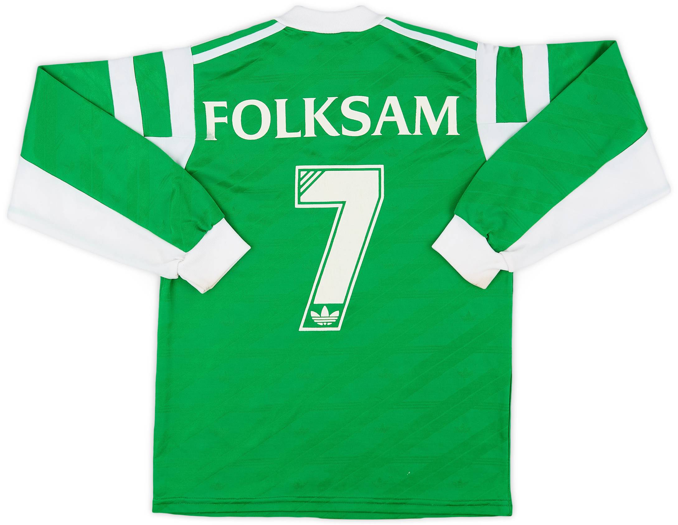 1990-92 Brommapojkarna Away L/S Shirt #7 - 8/10 - (L.Boys)