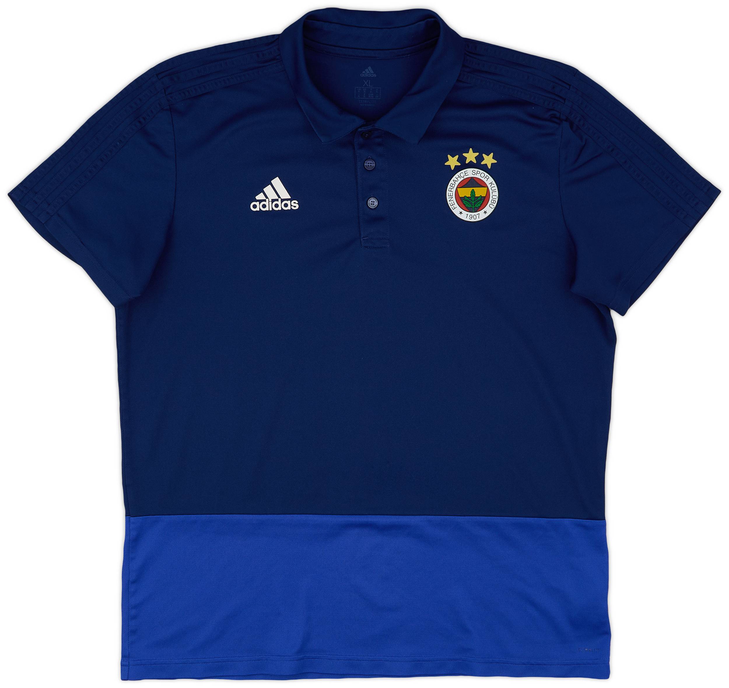 2017-18 Fenerbahce adidas Polo Shirt - 8/10 - (XL)