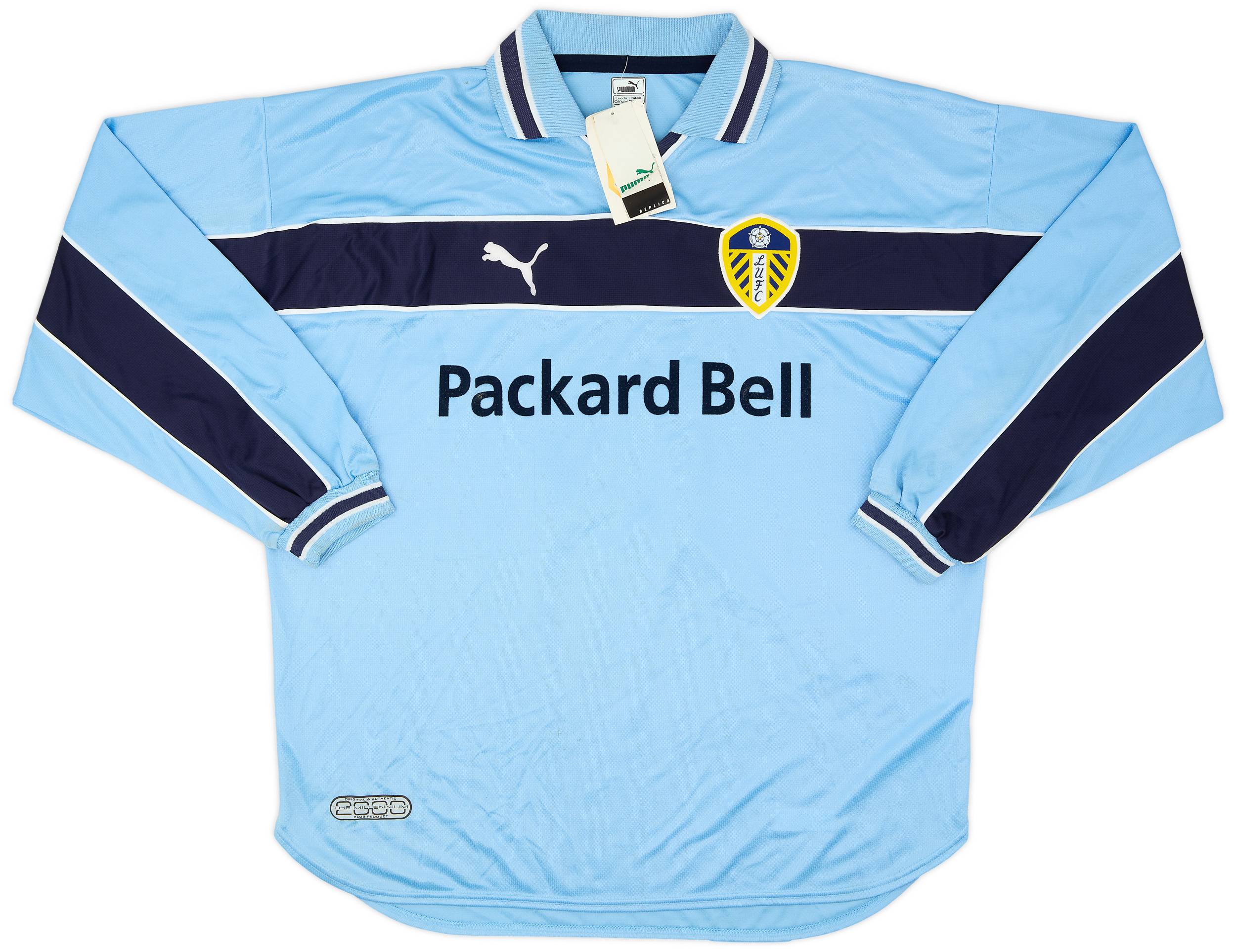 1999-00 Leeds United Away L/S Shirt #17 (XL)