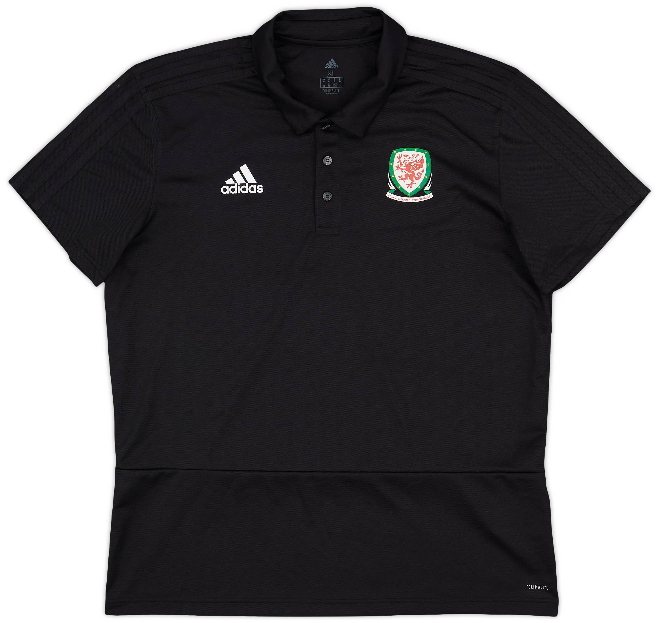 2018-19 Wales adidas Polo Shirt - 9/10 - (XL)