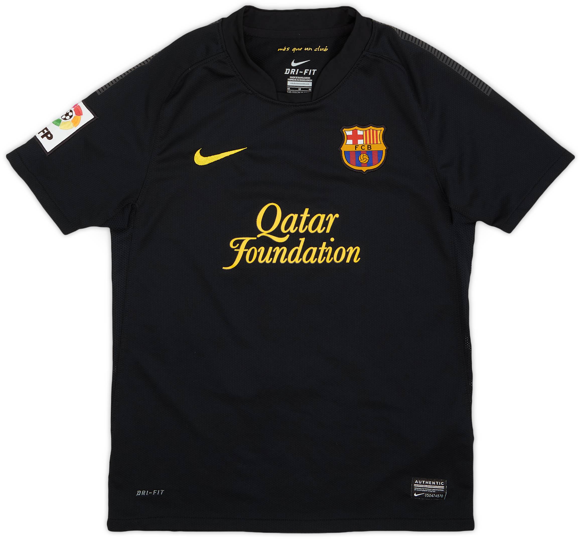 2011-12 Barcelona Away Shirt - 9/10 - (M.Boys)