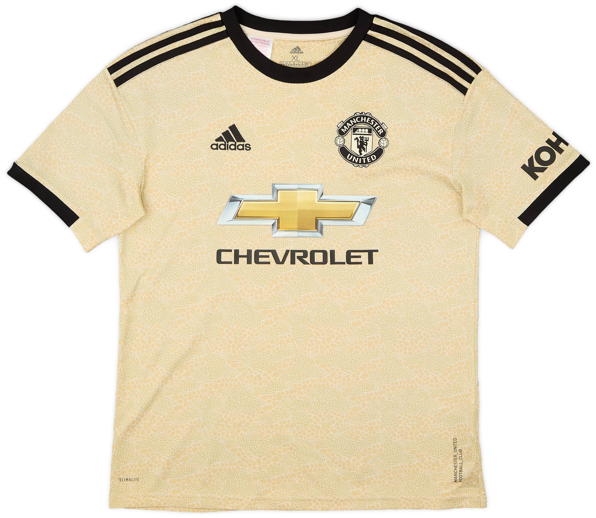2019-20 Manchester United Away Shirt - 9/10 - (XL.Boys)