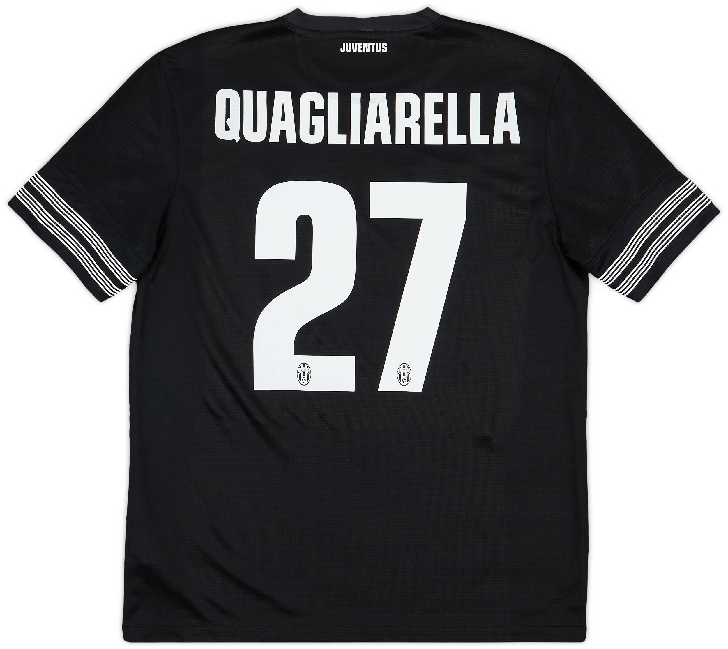 激安！特価品 Shirt Away Juventus 2012-13 Quagliarella (L) - 9/10 - #27 ウェア