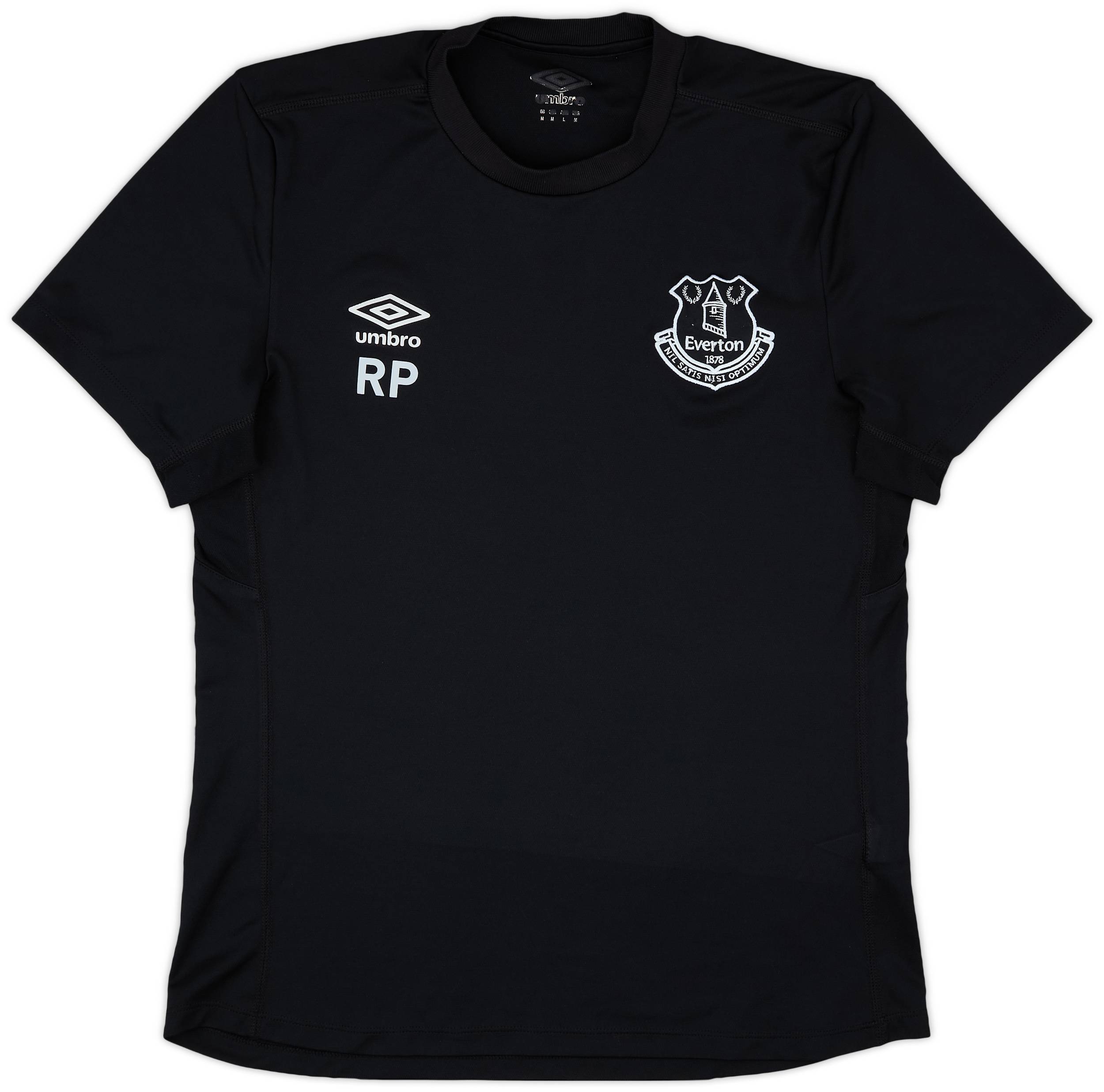 2017-18 Everton Umbro Staff Issue Training Shirt RP - 8/10 - (M)
