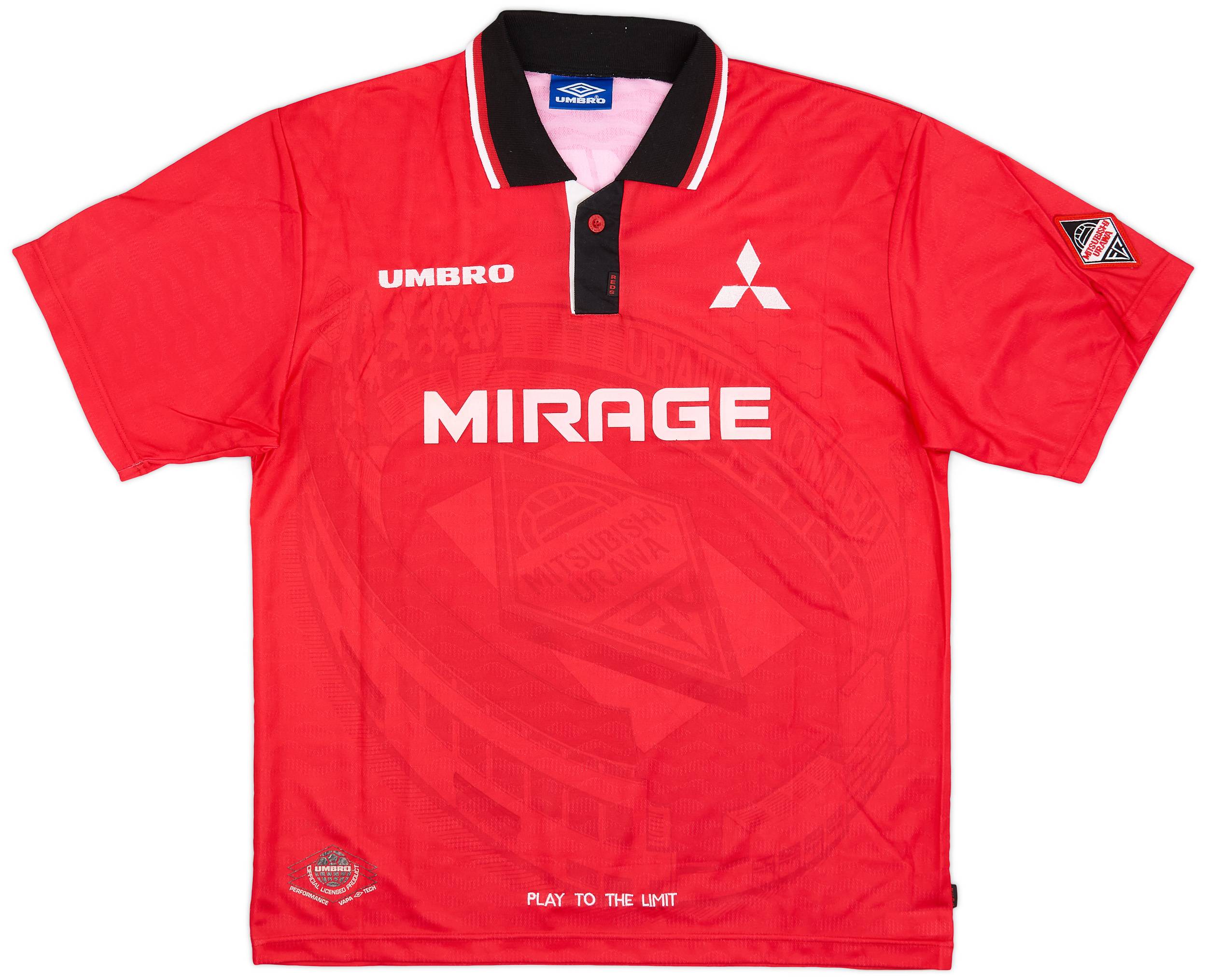 1997 Urawa Red Diamonds Home Shirt - 8/10 - (L)