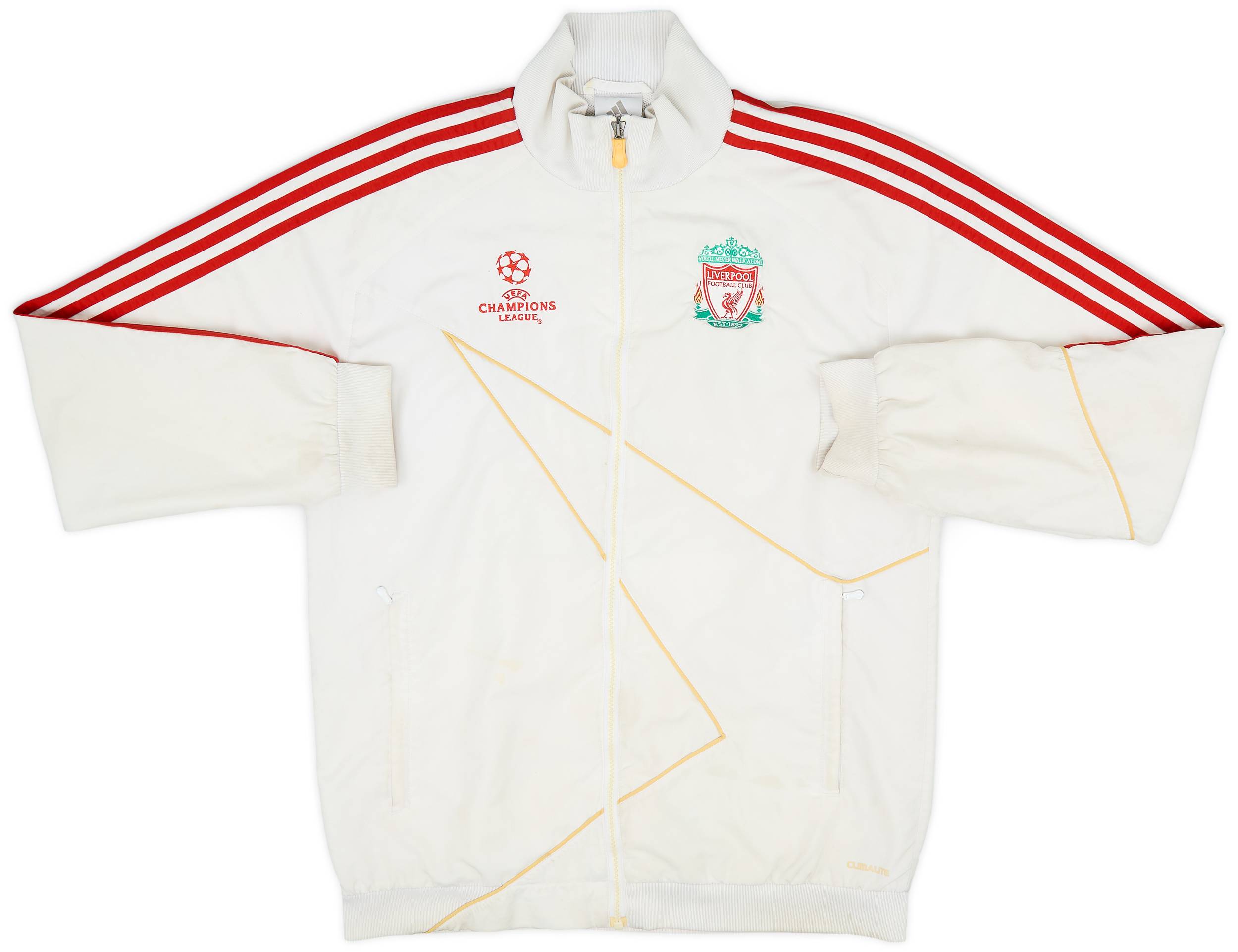 2009-10 Liverpool adidas Champions League Track Jacket - 5/10 - (S)