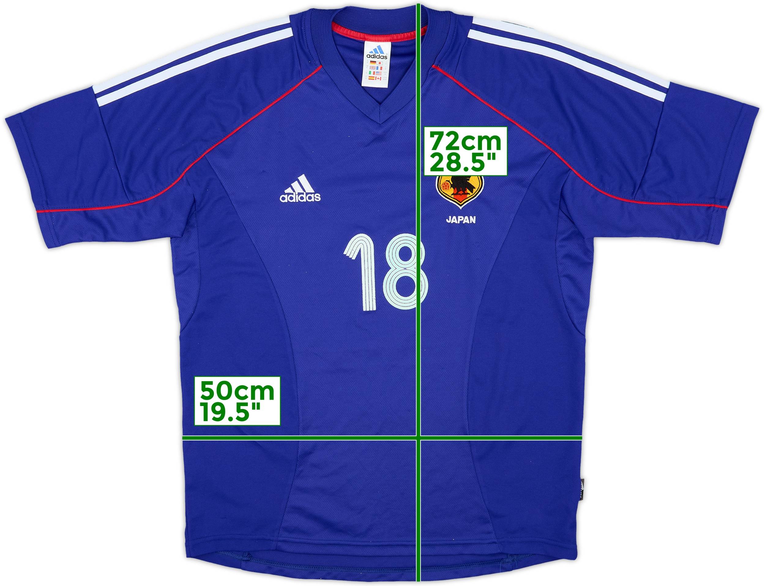 JOCカップユニホーム 2002-04 Japan Home Shirt Ono #18 - 5/10 - (M)
