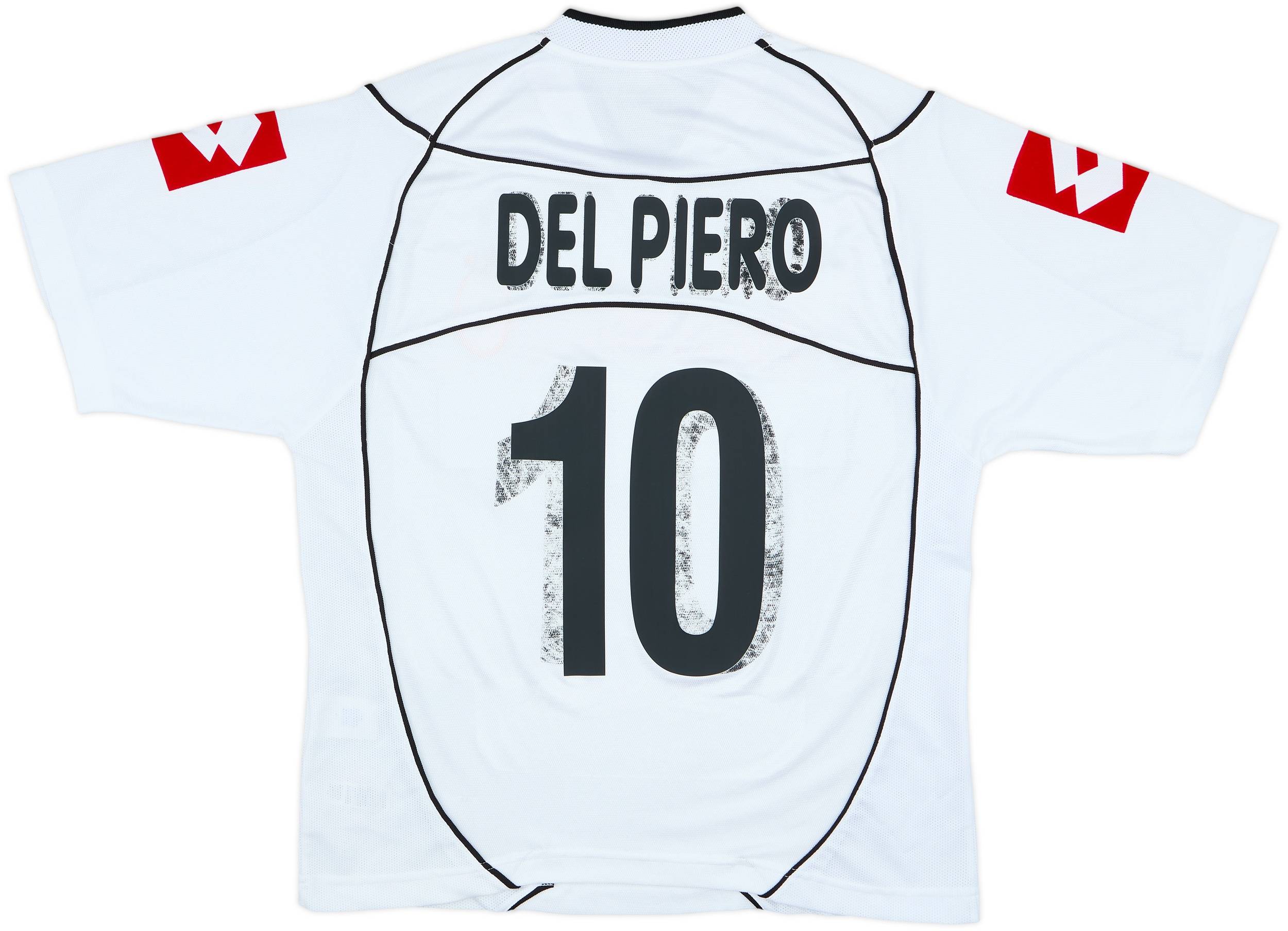 2002-03 Juventus Away Shirt Del Piero #10 - 3/10 - (M)