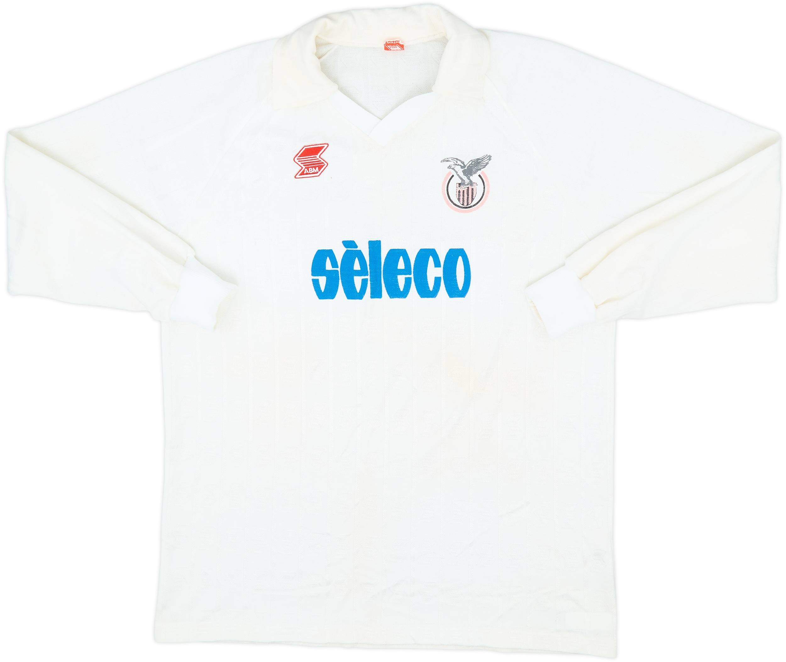 1991-92 Palermo Match Issue Away L/S Shirt #14