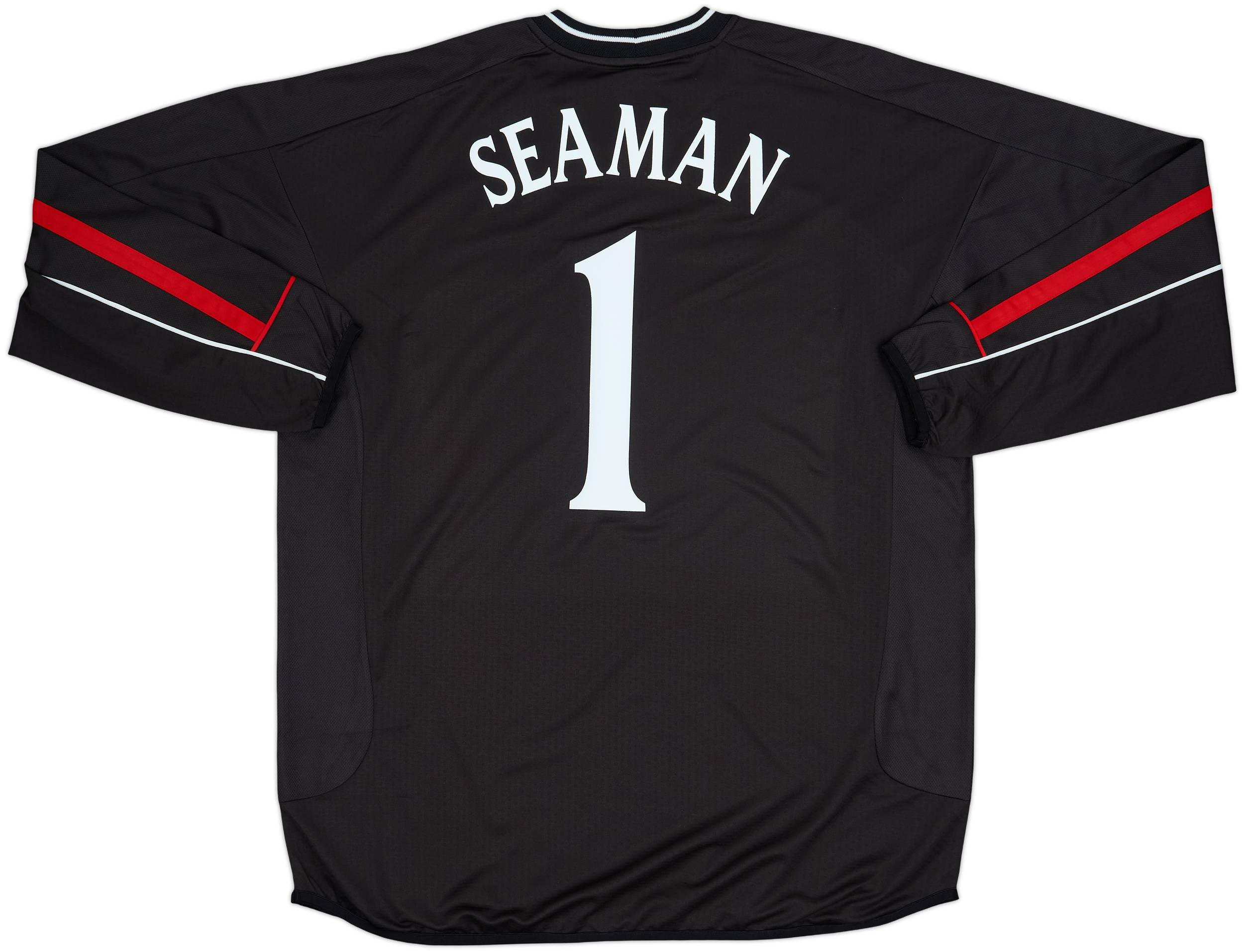 2002-03 England GK Shirt Seaman #1 - 9/10 - (XL)