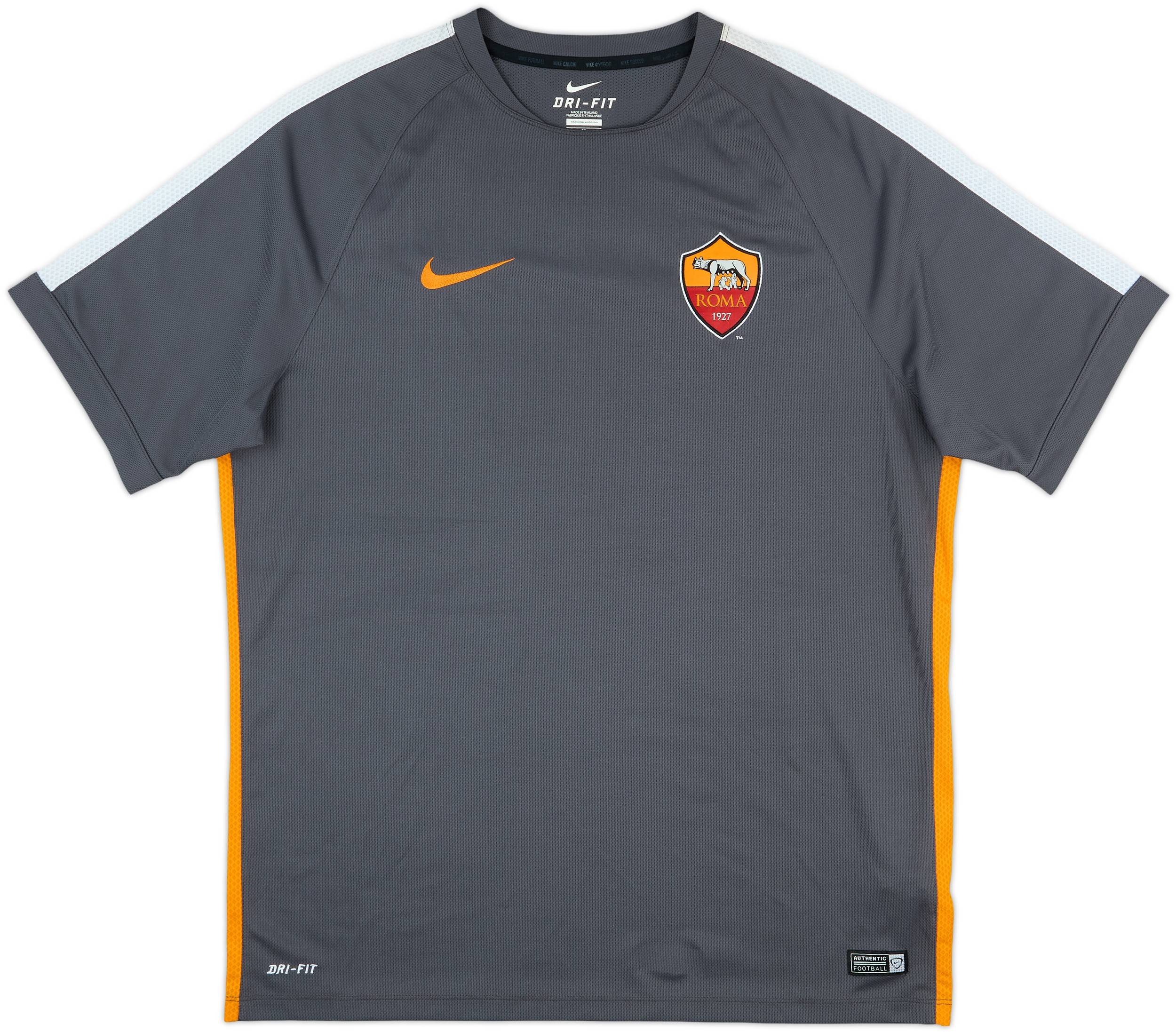 2015-16 Roma Nike Training Shirt - 9/10 - (XL)