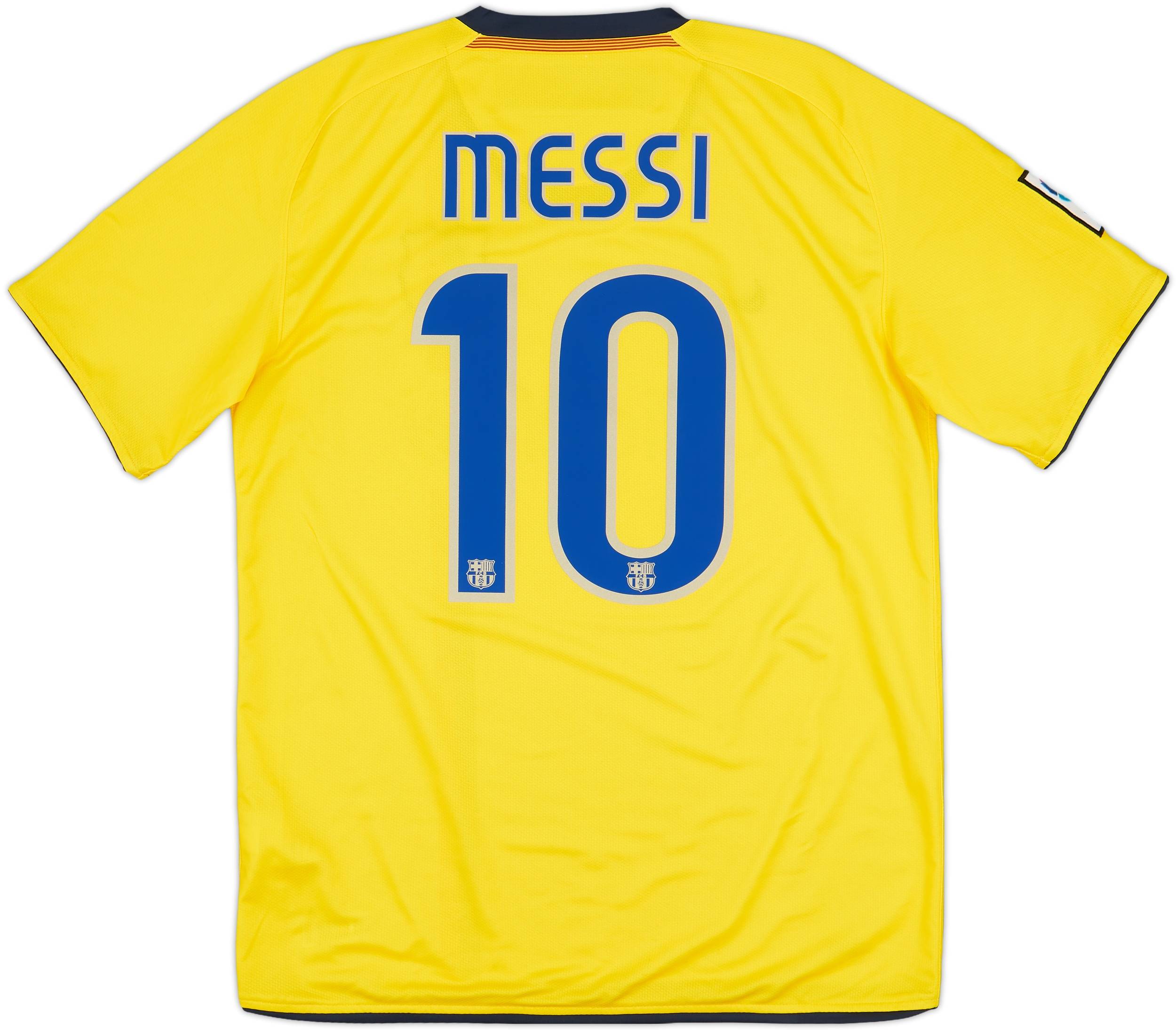 2008-10 Barcelona Away Shirt Messi #10 - 8/10 - (M)