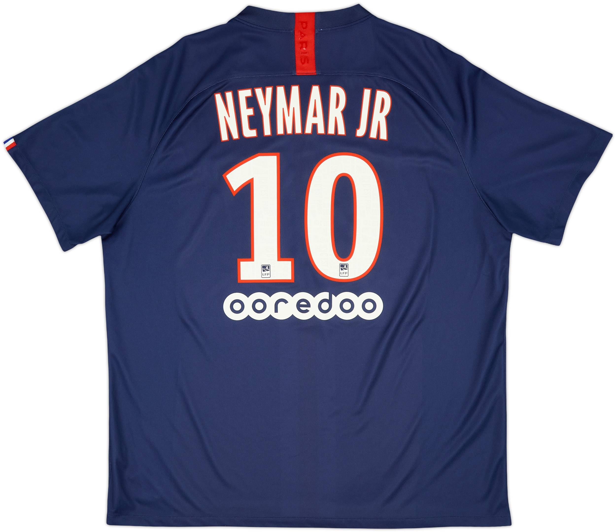 2019-20 Paris Saint-Germain Home Shirt Neymar Jr #10 - 9/10 - (XXL)