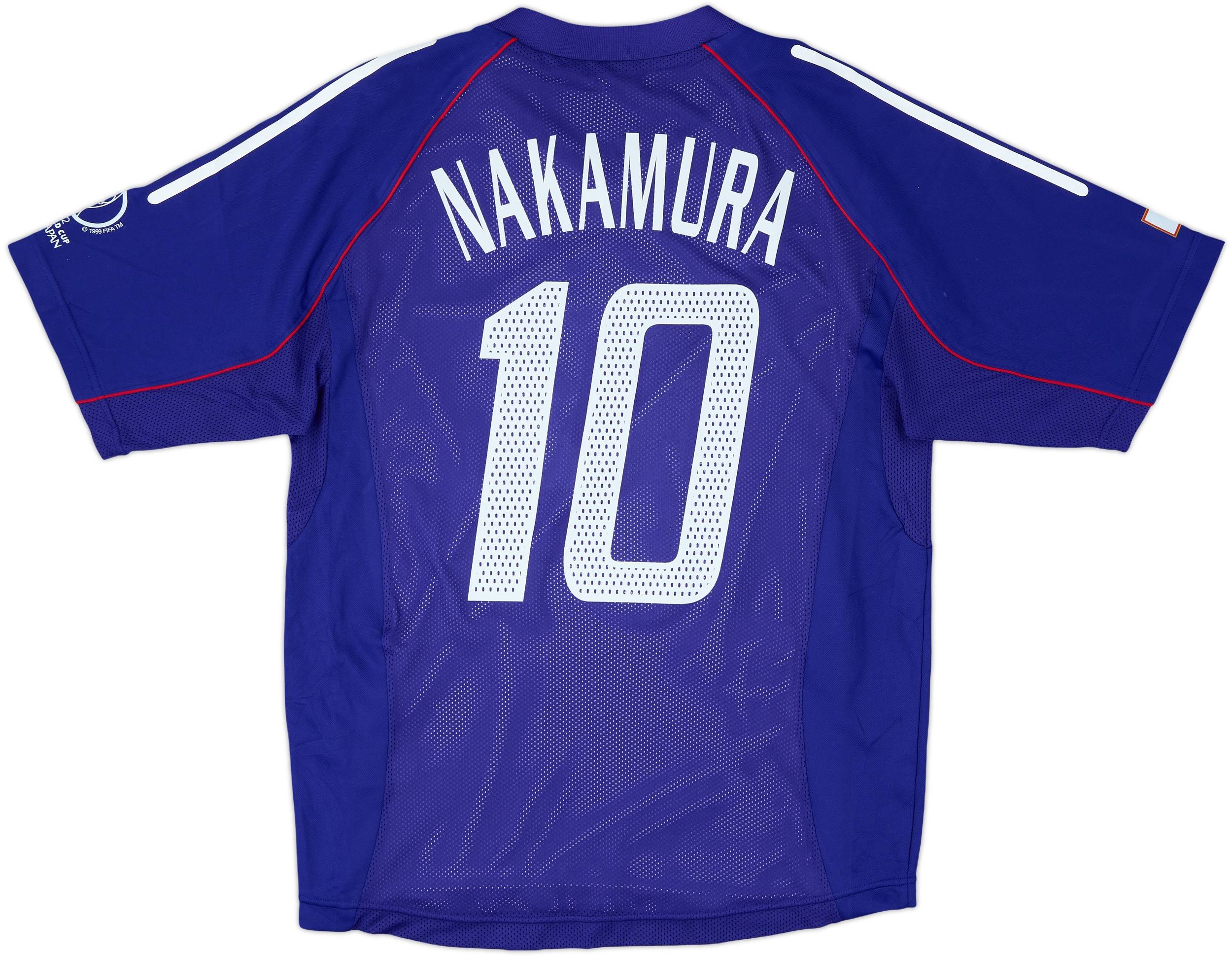 2002-04 Japan Player Issue Home Shirt Nakamura #10 - 8/10 - (M)
