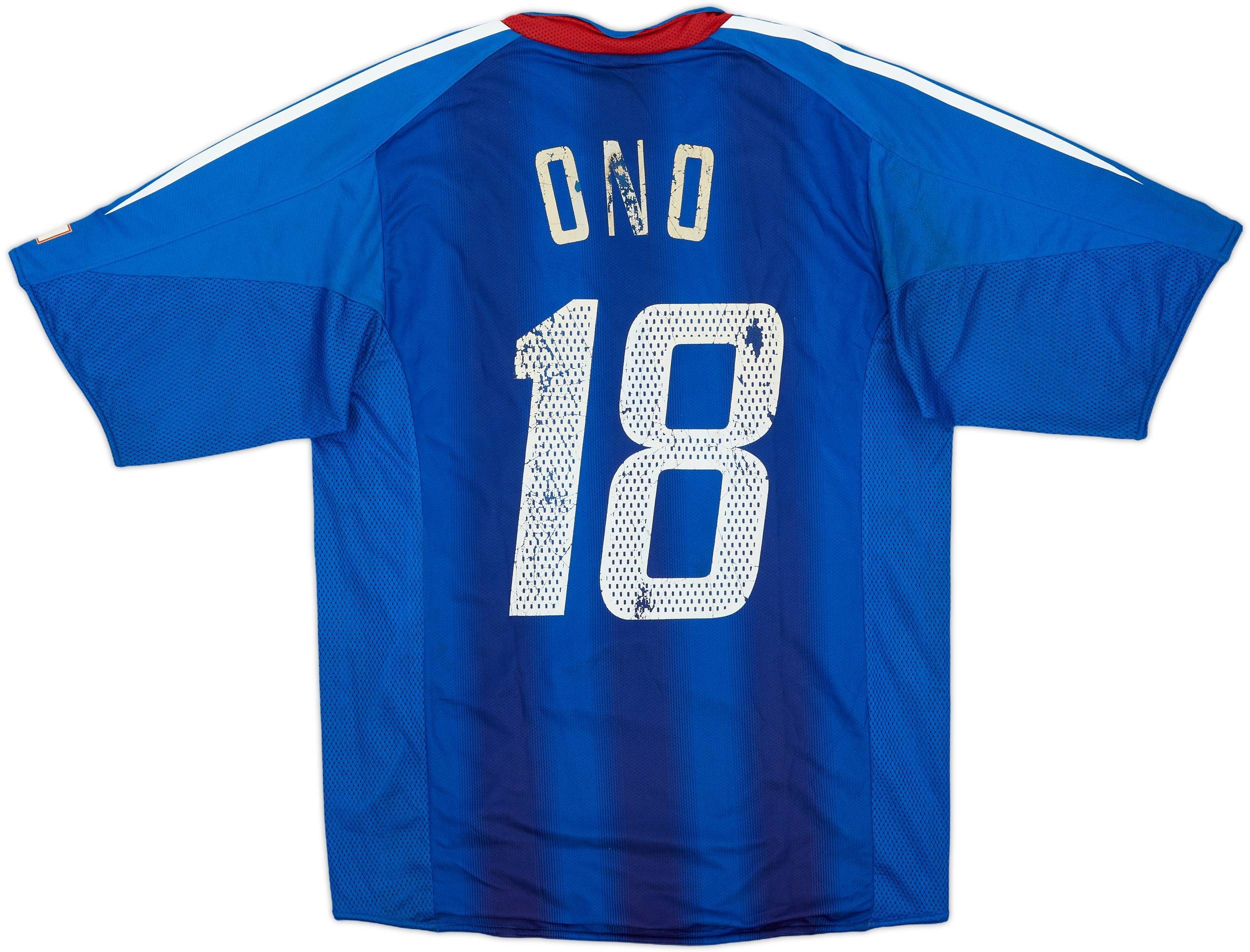 2004-06 Japan Player Issue Home Shirt Ono #18 - 4/10 - (L)