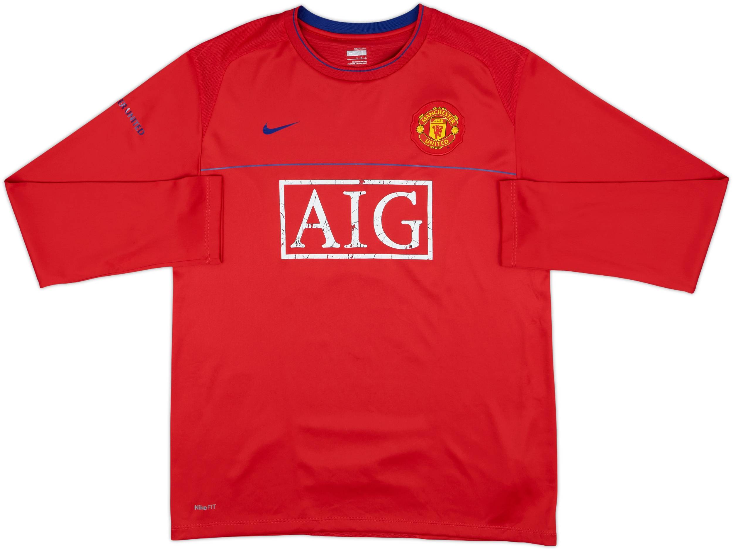 Nike Manchester United DRI-FIT シャツ 赤 - メルカリ