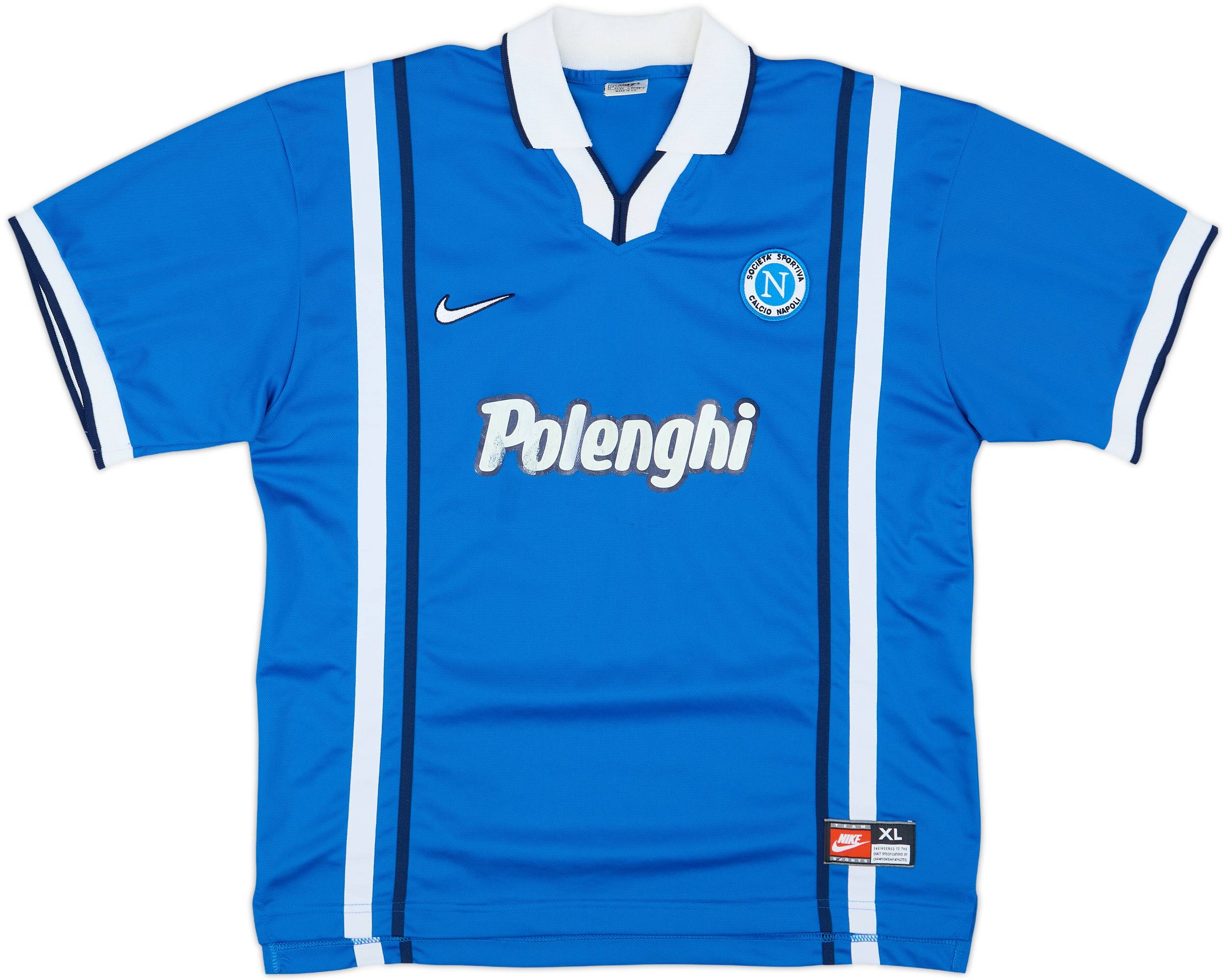 1997-98 Napoli Home Shirt - 6/10 - (XL)