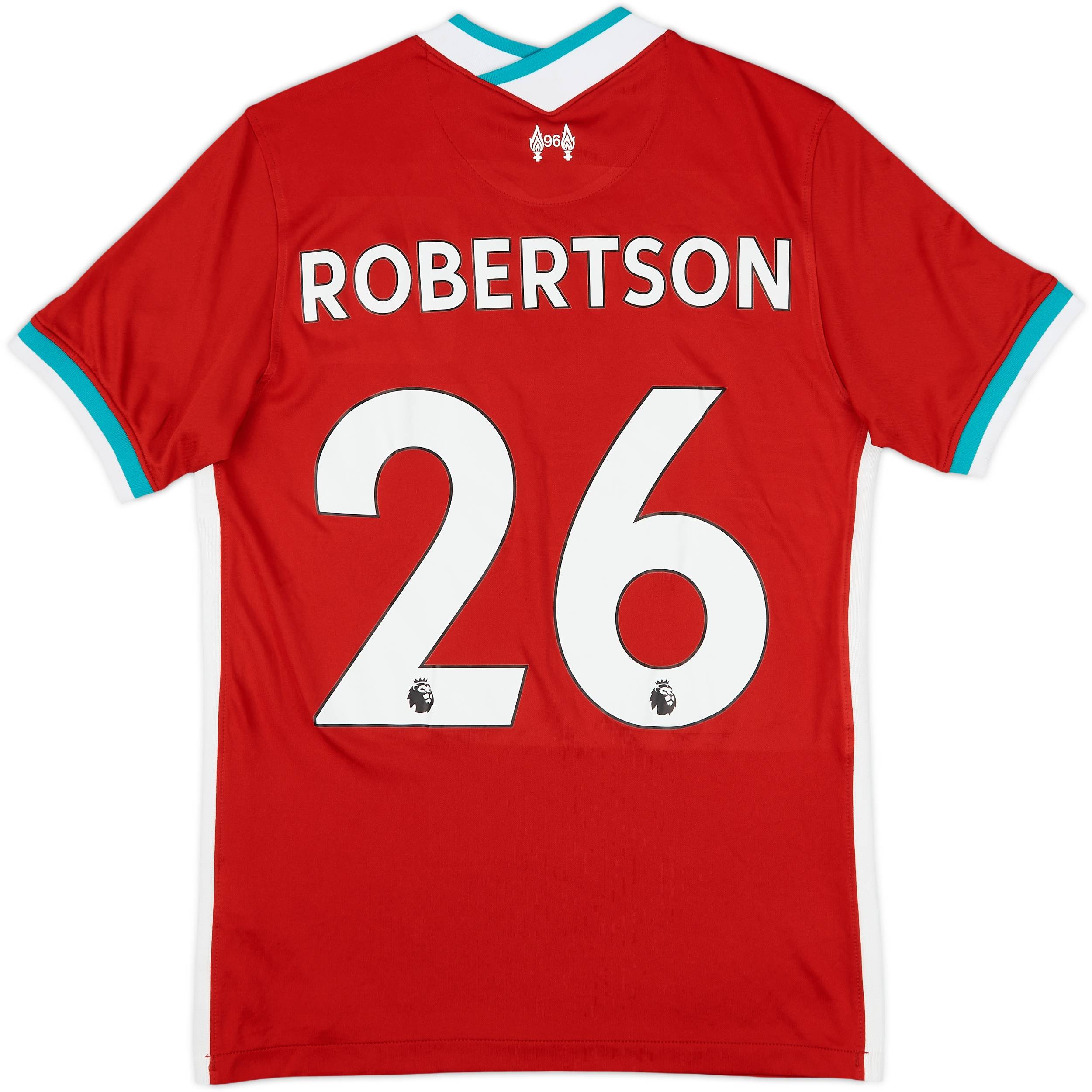送料無料の通販 2020-21 Liverpool (S) - 9/10 - #26 Robertson Shirt Home ウェア