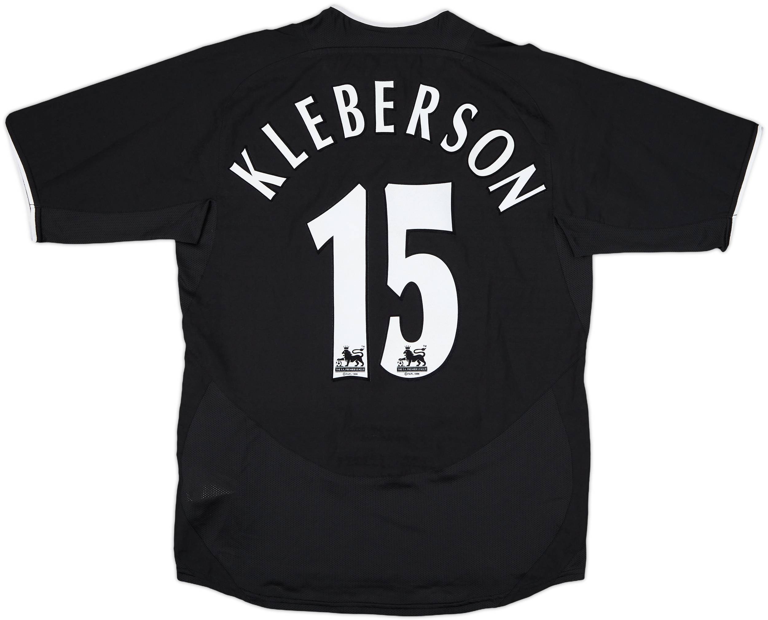 2003-05 Manchester United Away Shirt Kleberson #15 - 8/10 - (M)