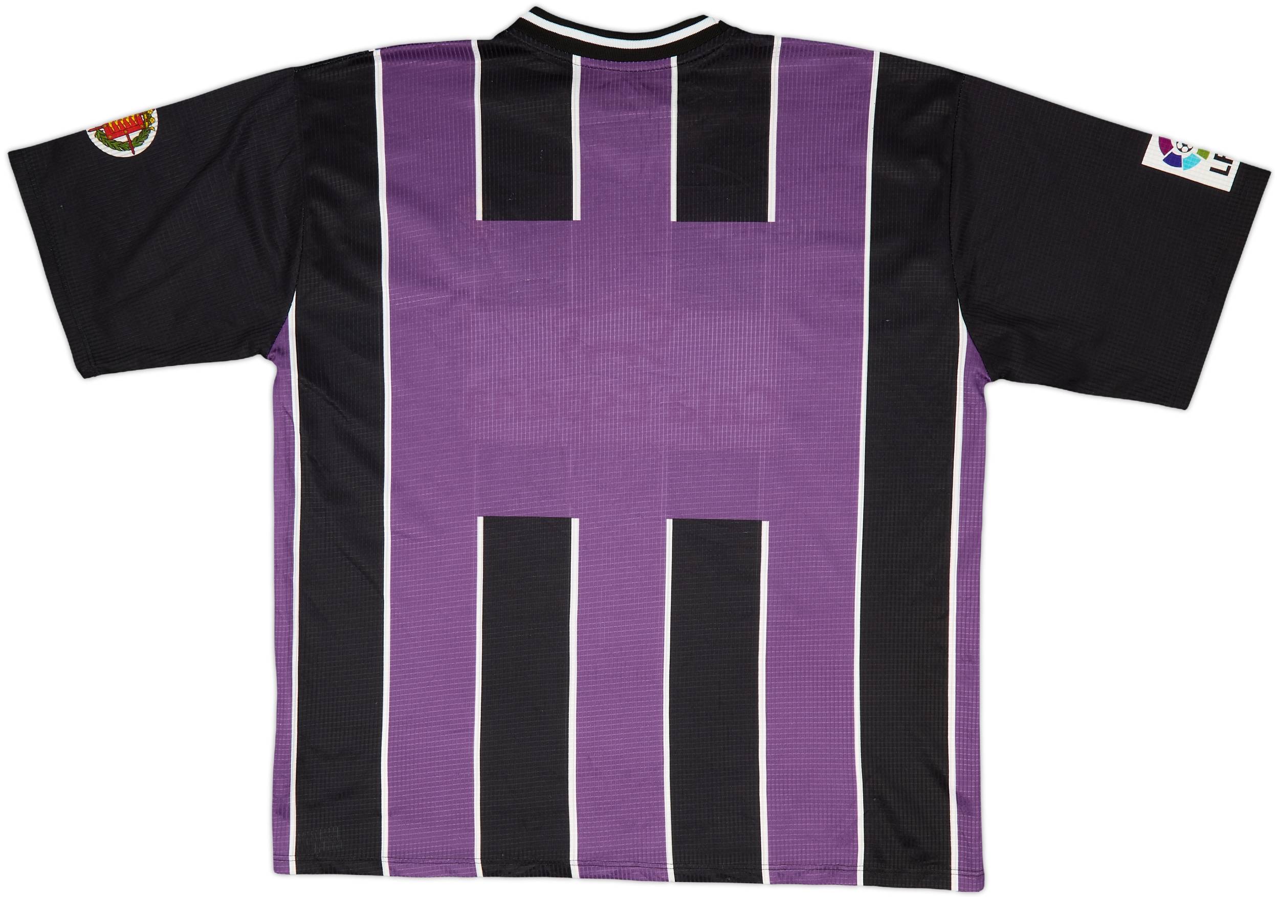 ウェア 99-01 REAL VALLADOLID JO #25 Real Valladolid 1999-2000 Home Shirt #25 Jo LFP Patch/Badge