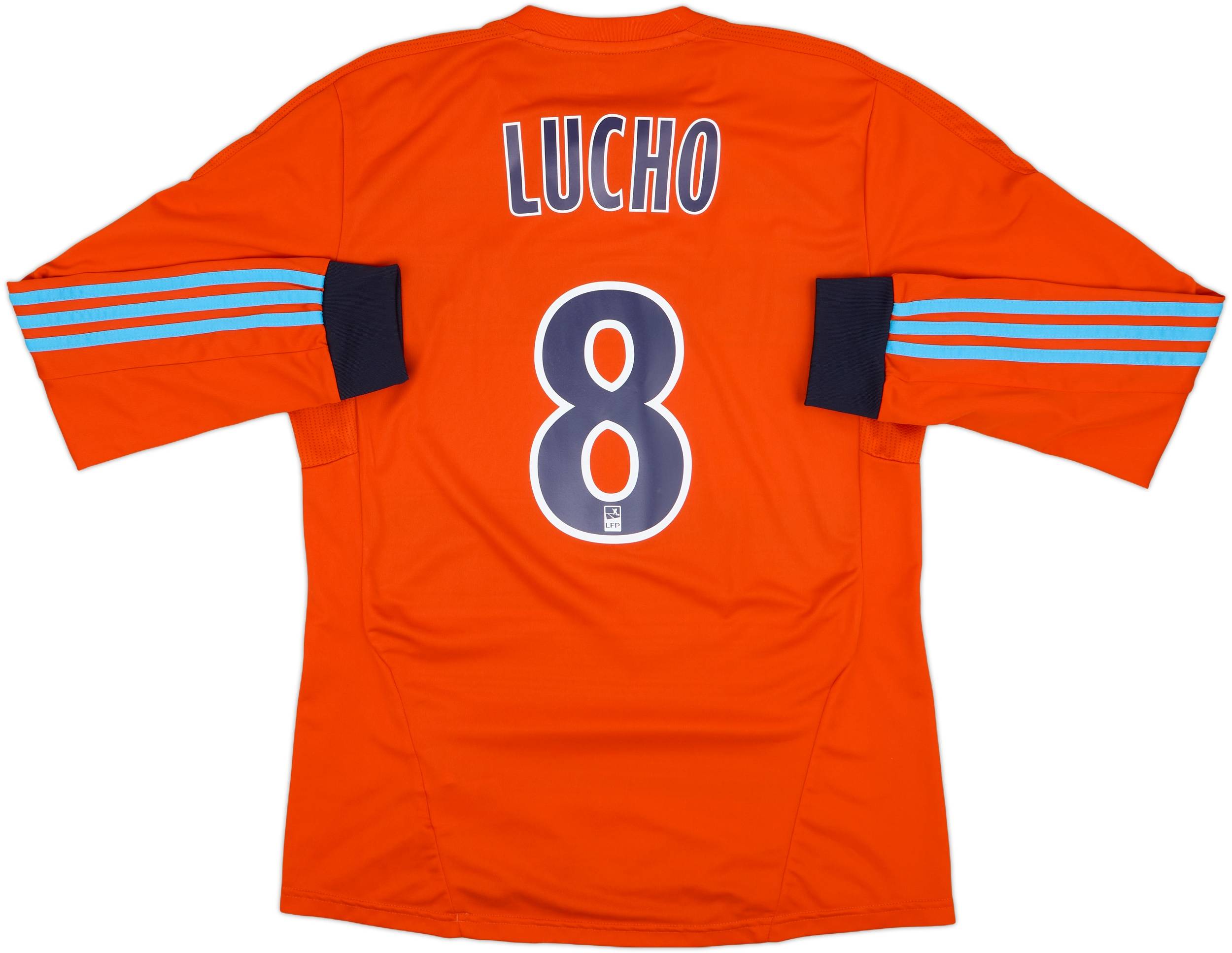 2011-12 Olympique Marseille Third L/S Shirt Lucho #8 - 10/10 - (M)