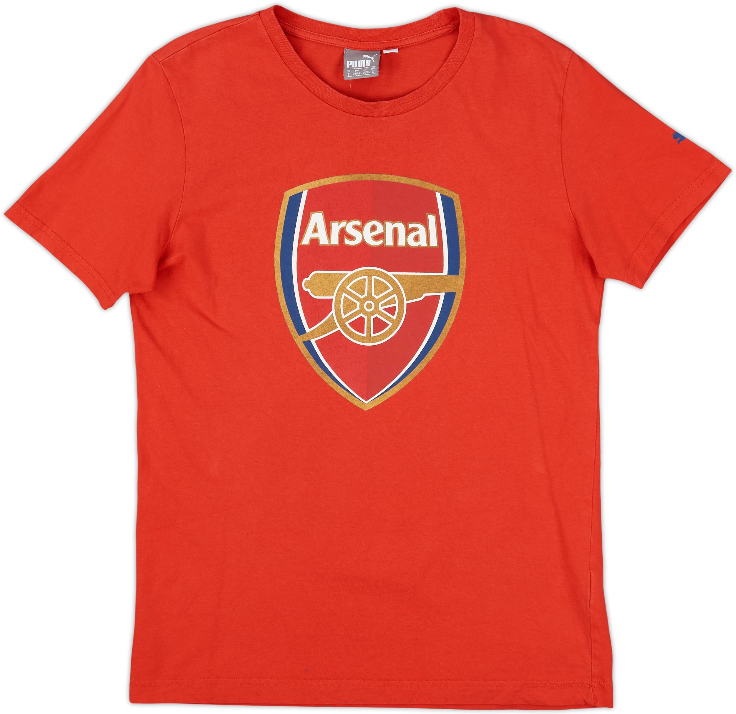 2015-16 Arsenal Puma Graphic Tee - 7/10 - (S)