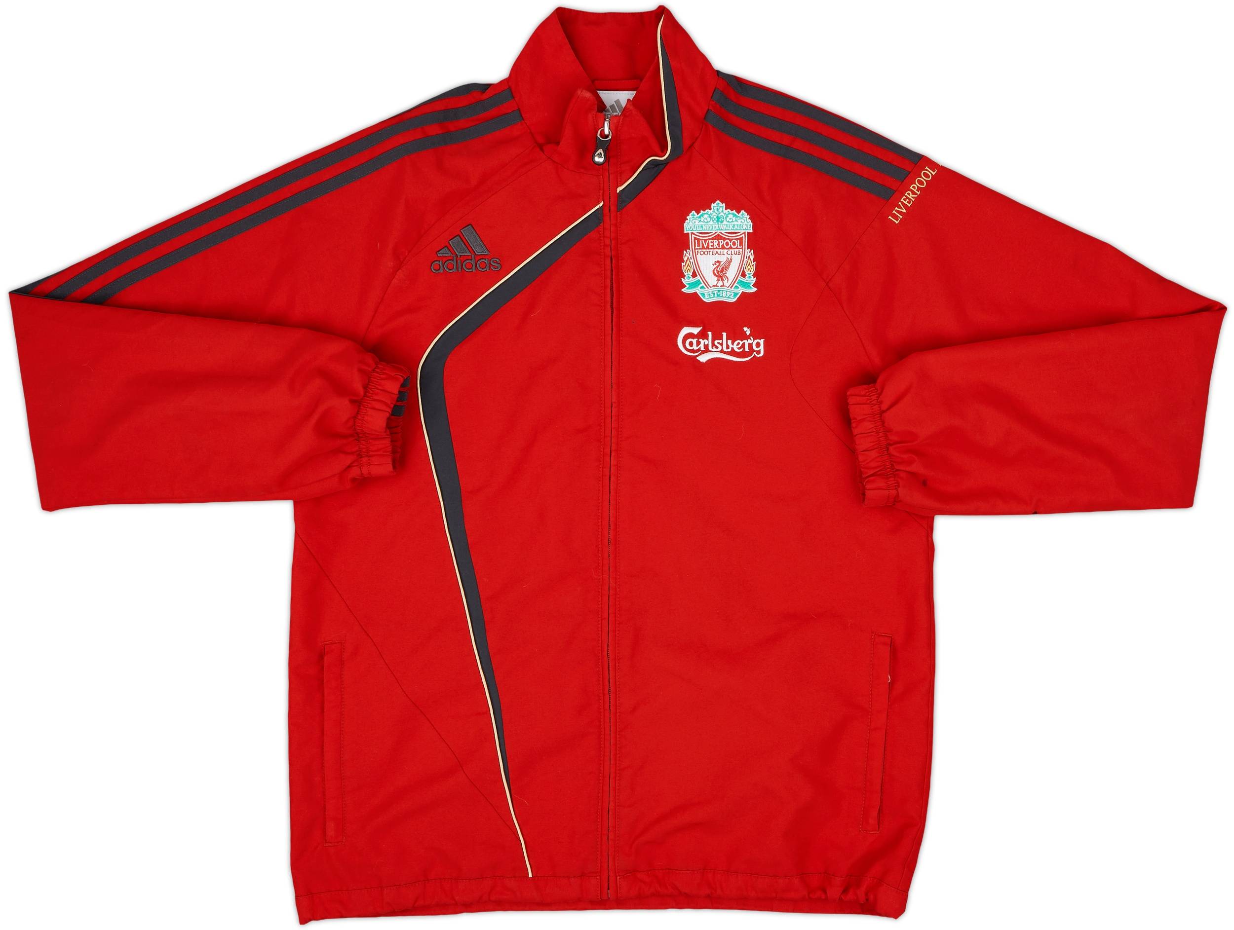 ファッション人気ブランドランキング 2009-10 Liverpool adidas Track Jacket - 8/10 - (S) トップス