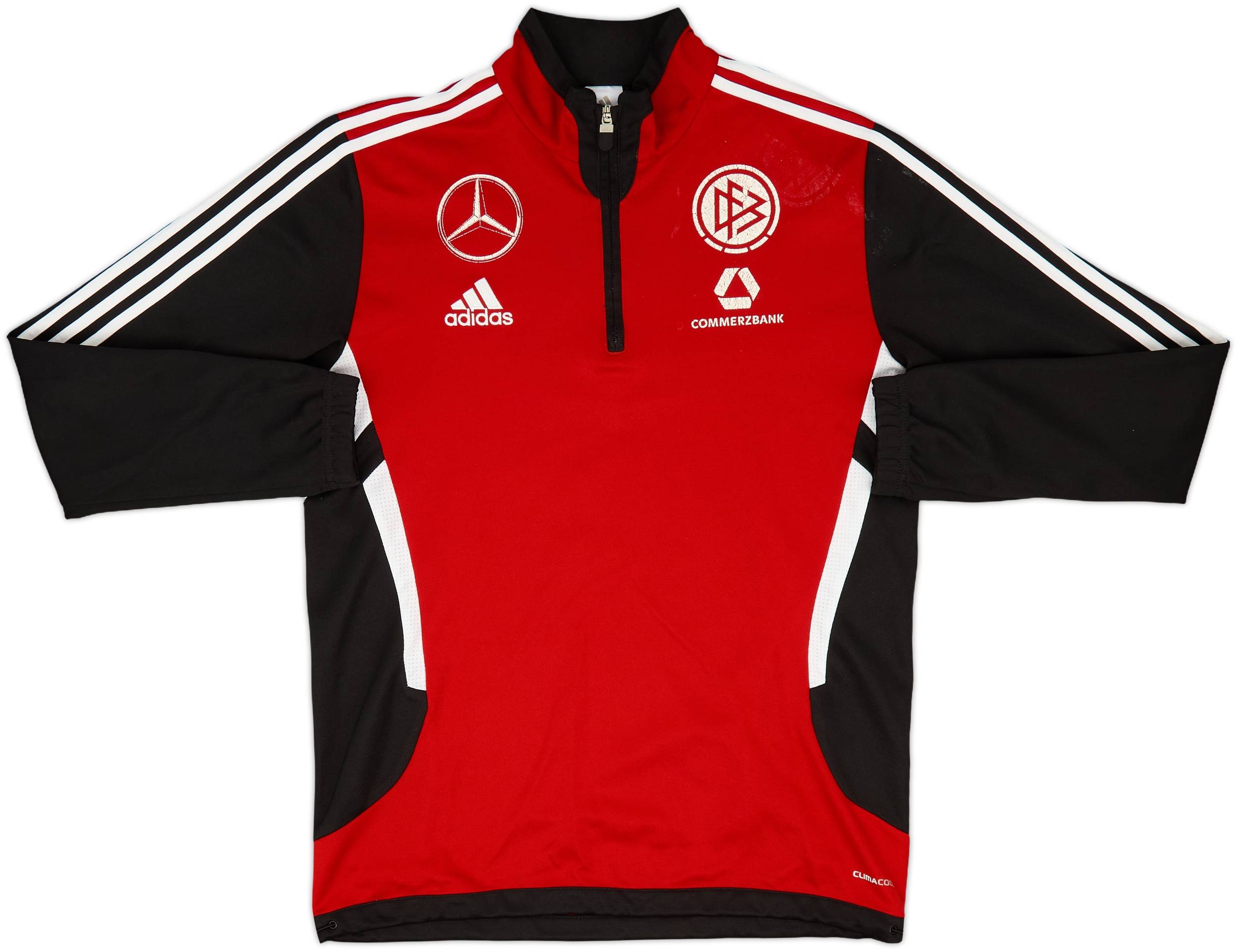 2012-13 Germany adidas Player Issue 1/4 Zip Drill Top - 4/10 - (M/L)