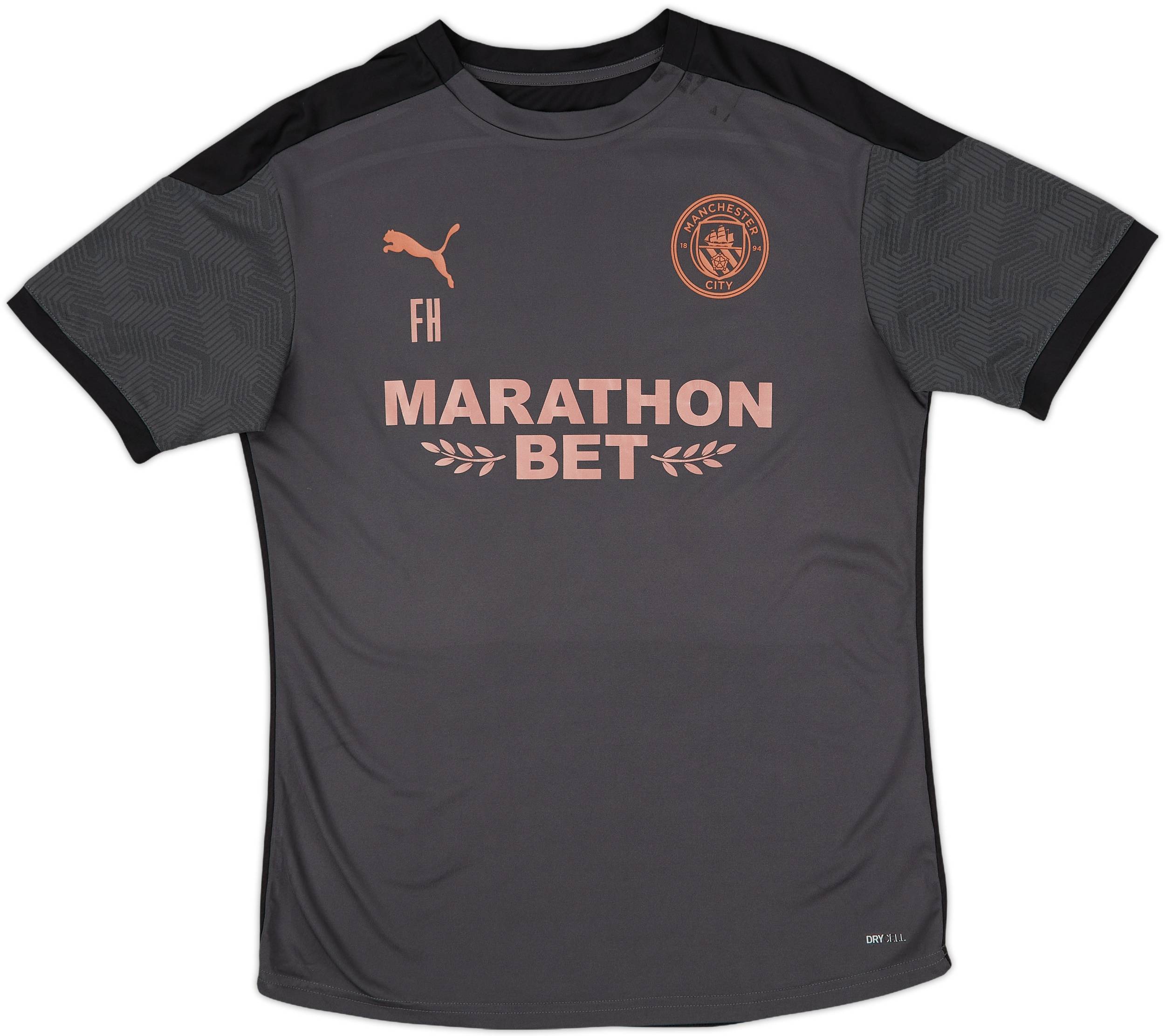 2019-20 Manchester City Puma Staff Issue Training Shirt FH - 7/10 - (M)