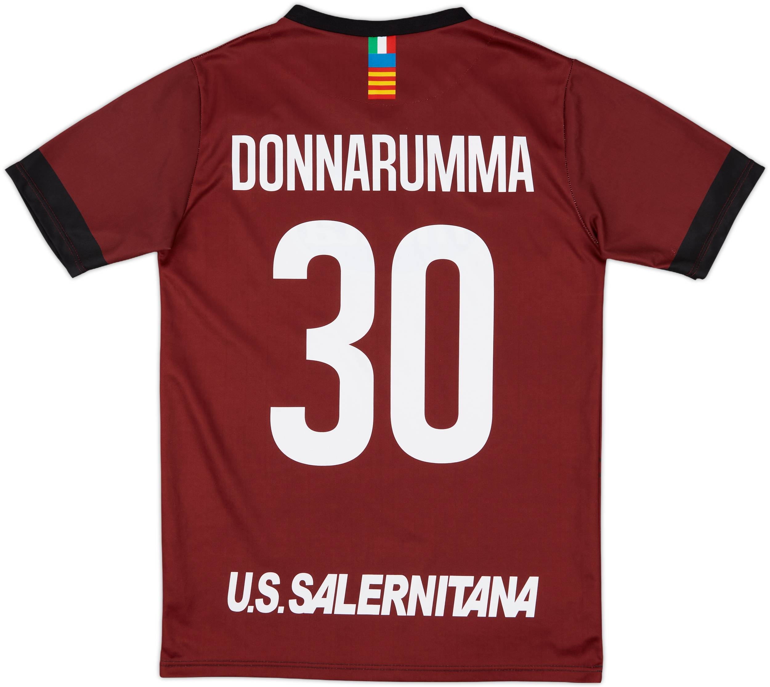2015-16 Salernitana Basic Home Shirt Donnarumma #30 - 8/10 - (M)