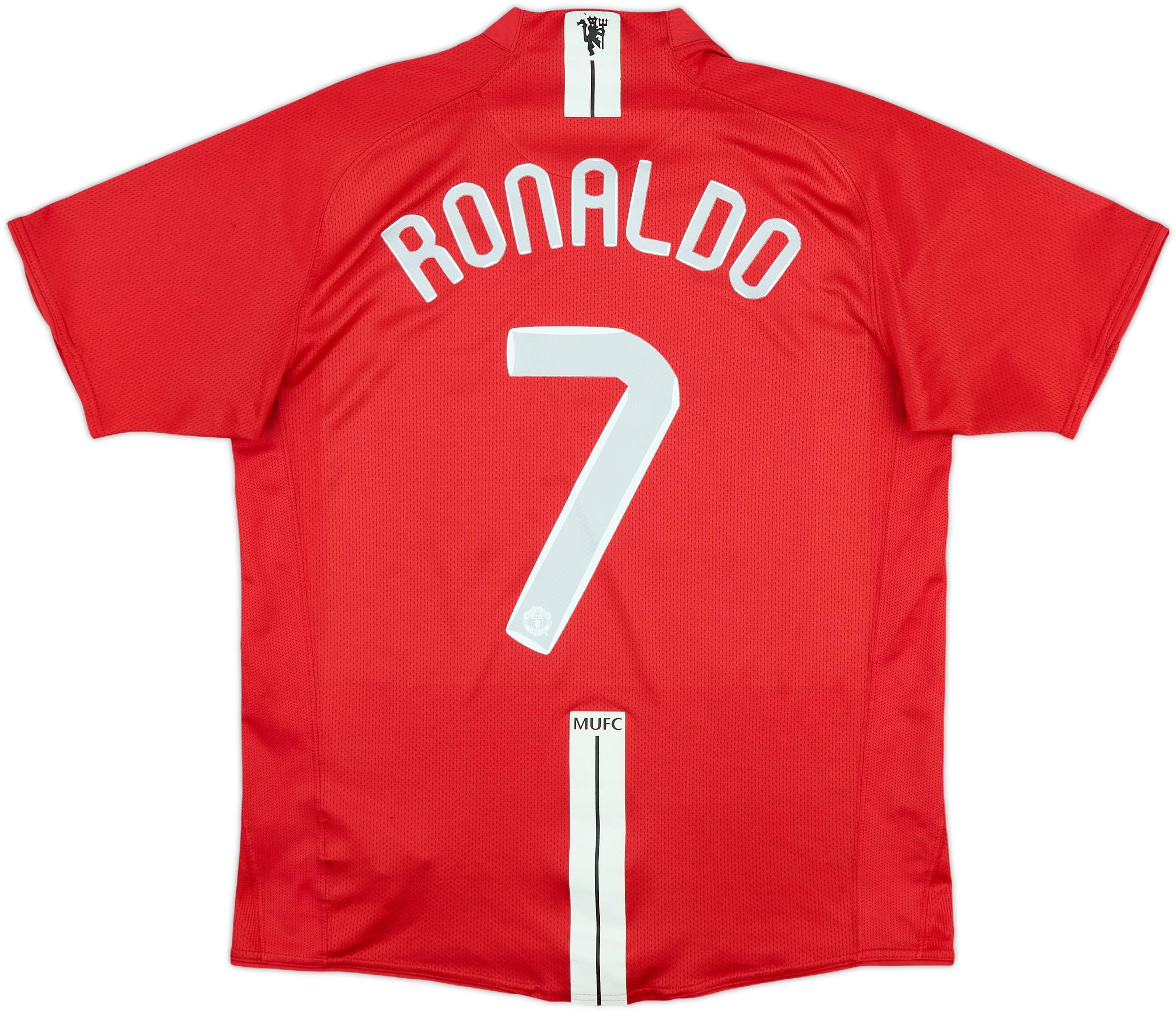 2007-09 Manchester United Home Shirt Ronaldo #7 - 6/10 - (M)