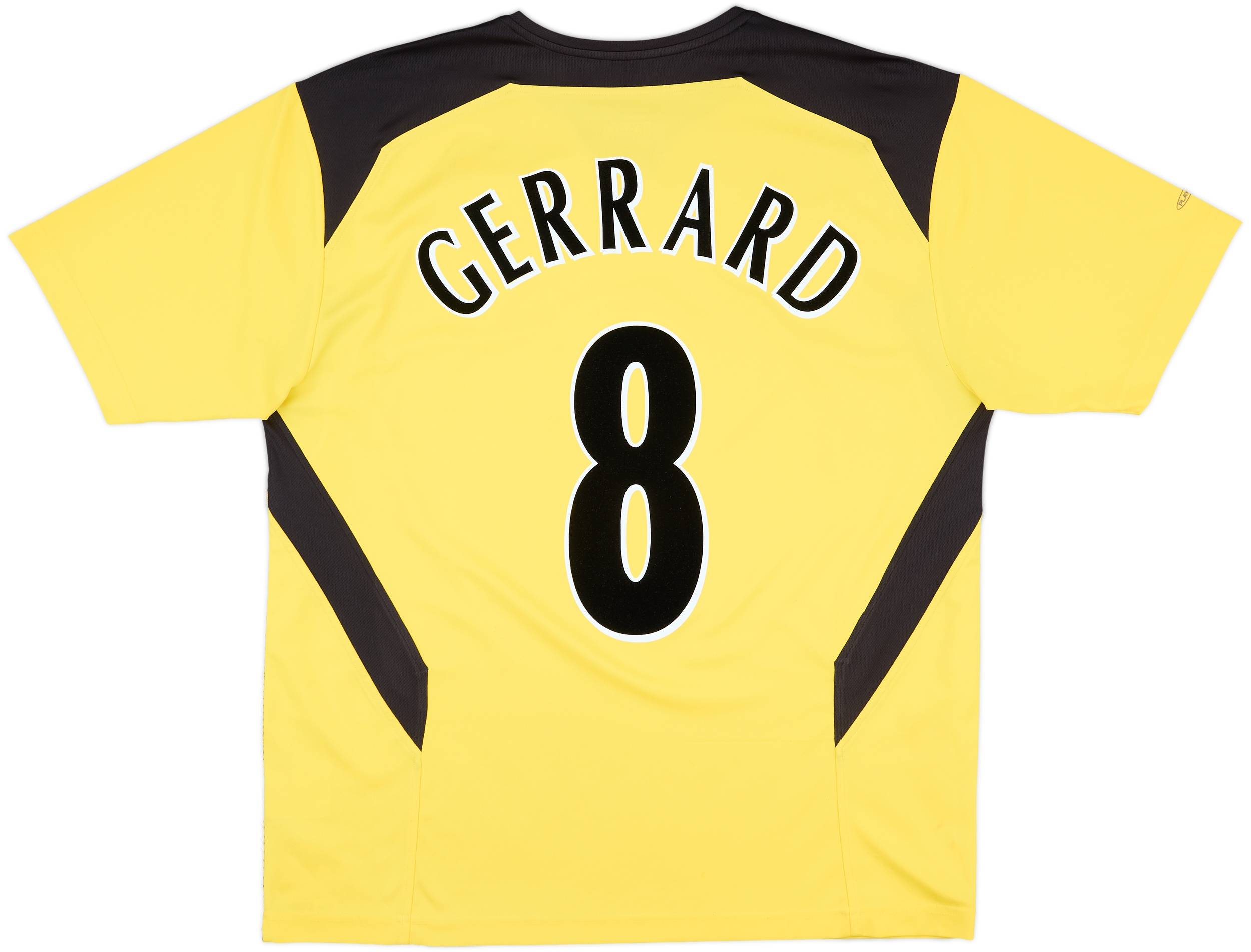 2004-06 Liverpool Away Shirt Gerrard #8 - 6/10 - (XL)