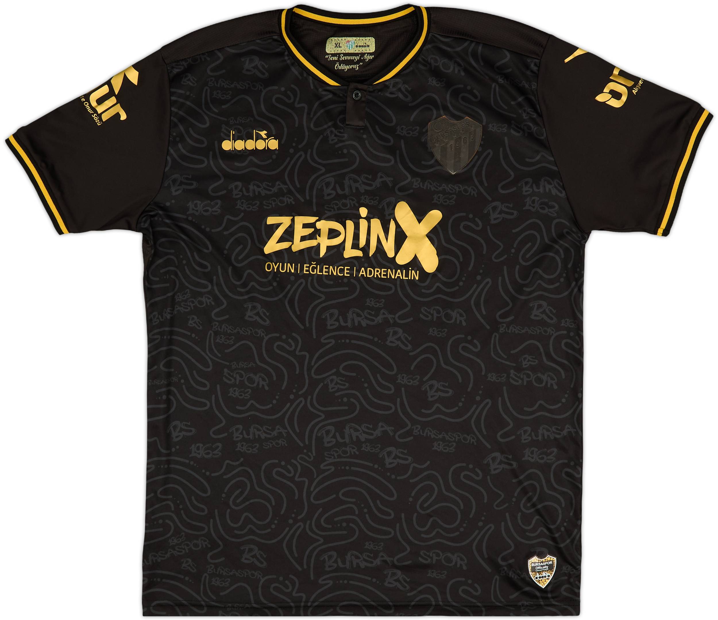 2022-23 Bursarspor Away Shirt - 7/10 - (XL)
