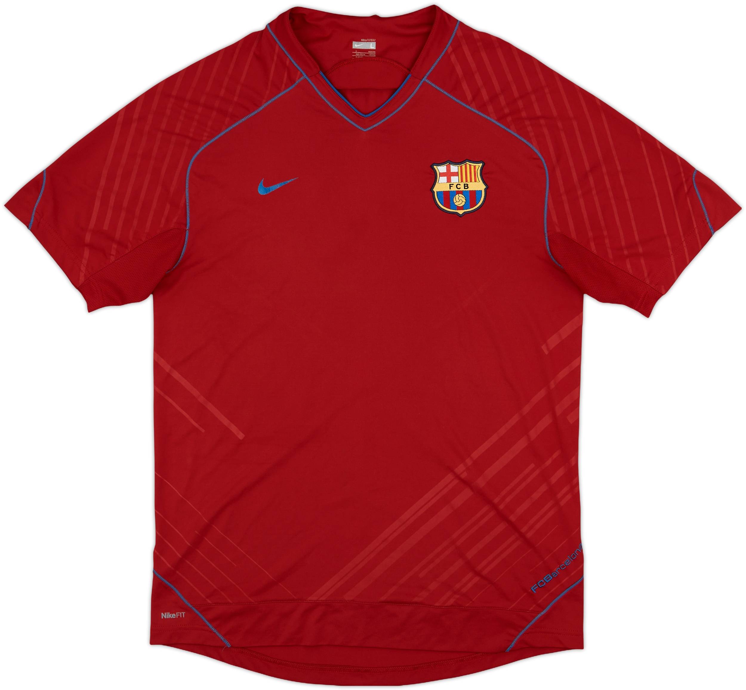 2007-08 Barcelona Nike Training Shirt - 7/10 - (L)