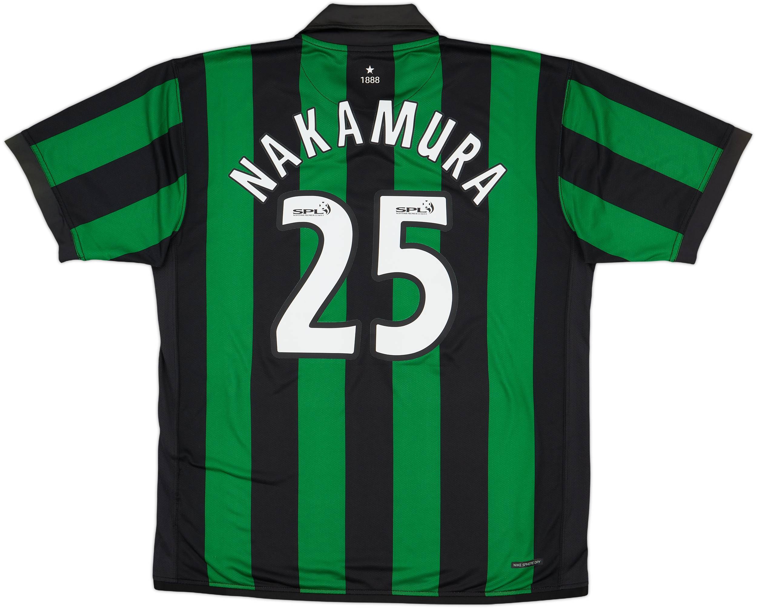 05/06 セルティック　アウェイ　No.25 NAKAMURA 05/06 セルティック アウェイ No.25 NAKAMURA - メルカリ