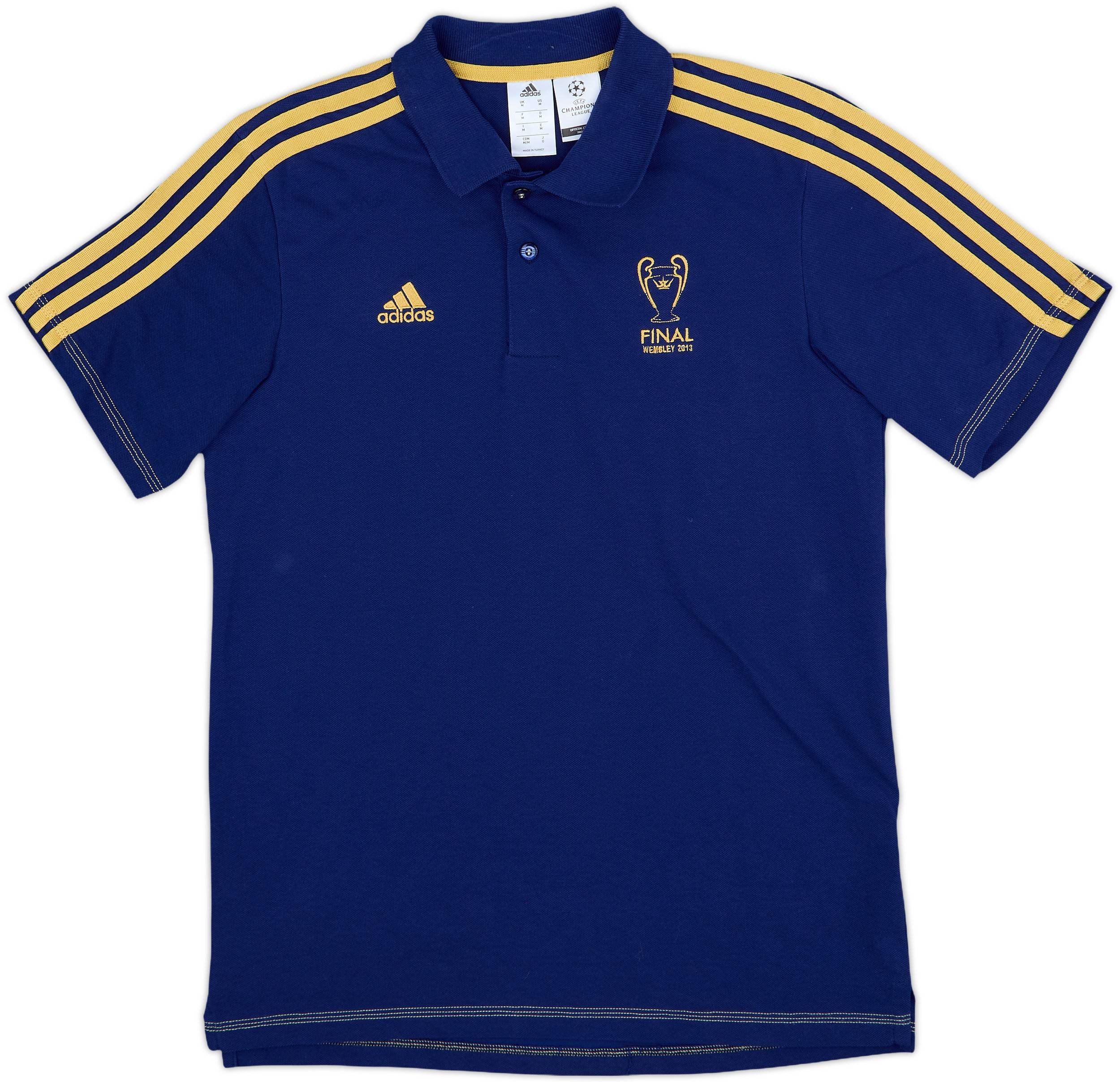 2012-13 adidas Champions League Final 'Wembley 2013' Polo Shirt - 9/10 - (M)