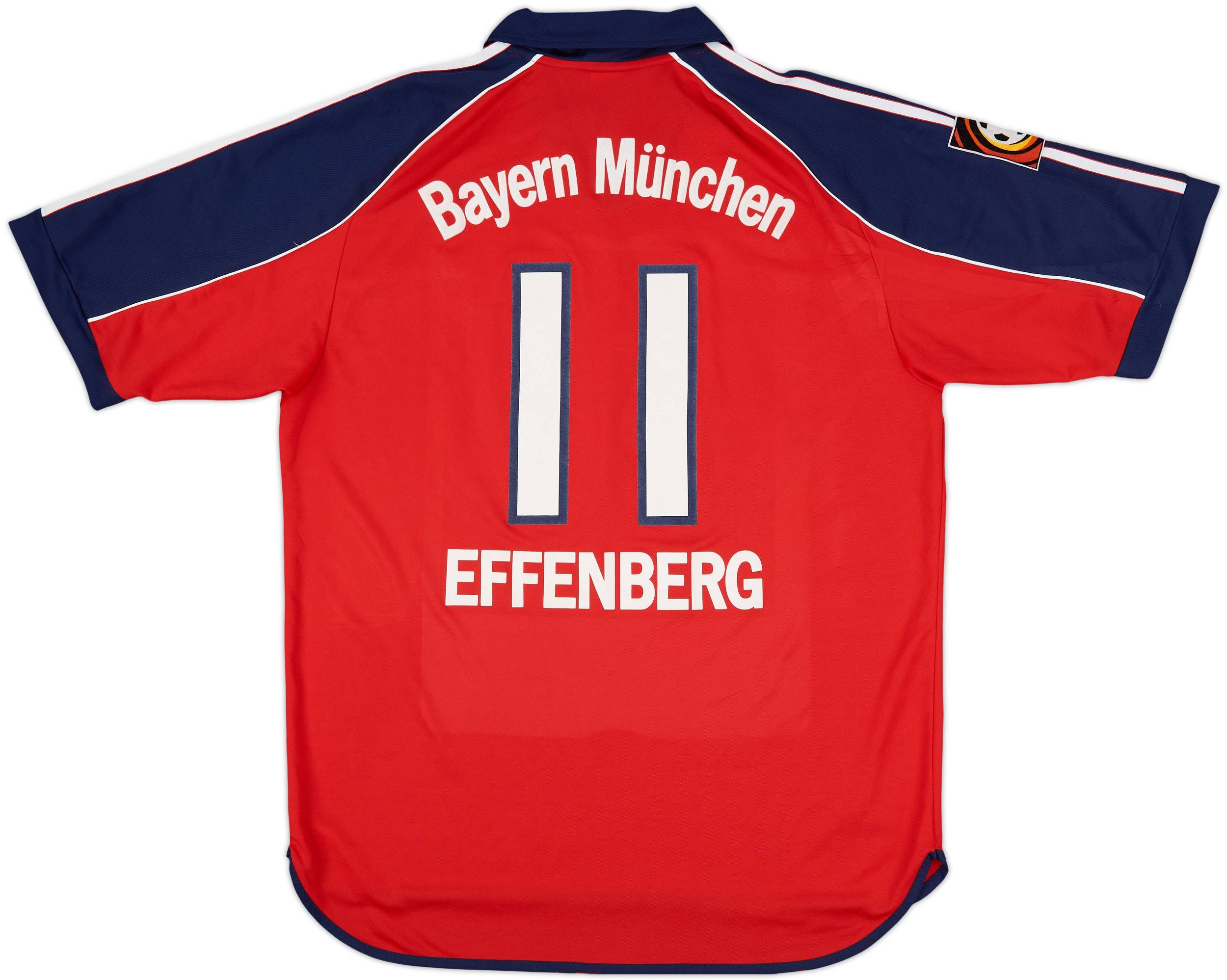 出産祝い Bayern 1999-01 Munich (L) - 8/10 - #11 Effenberg Shirt Home ウェア