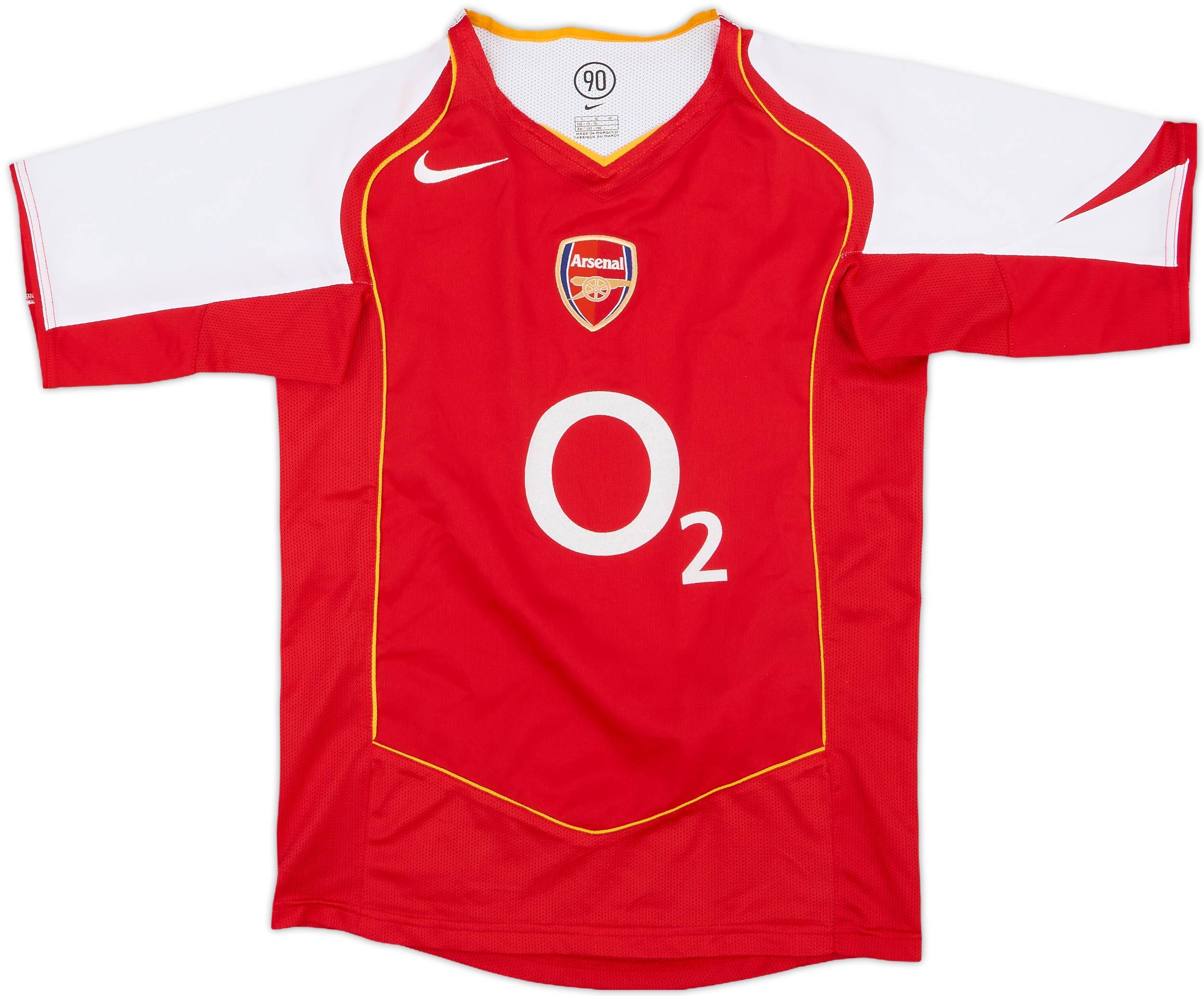 2004-05 Arsenal Home Shirt - 9/10 - (L.Boys)