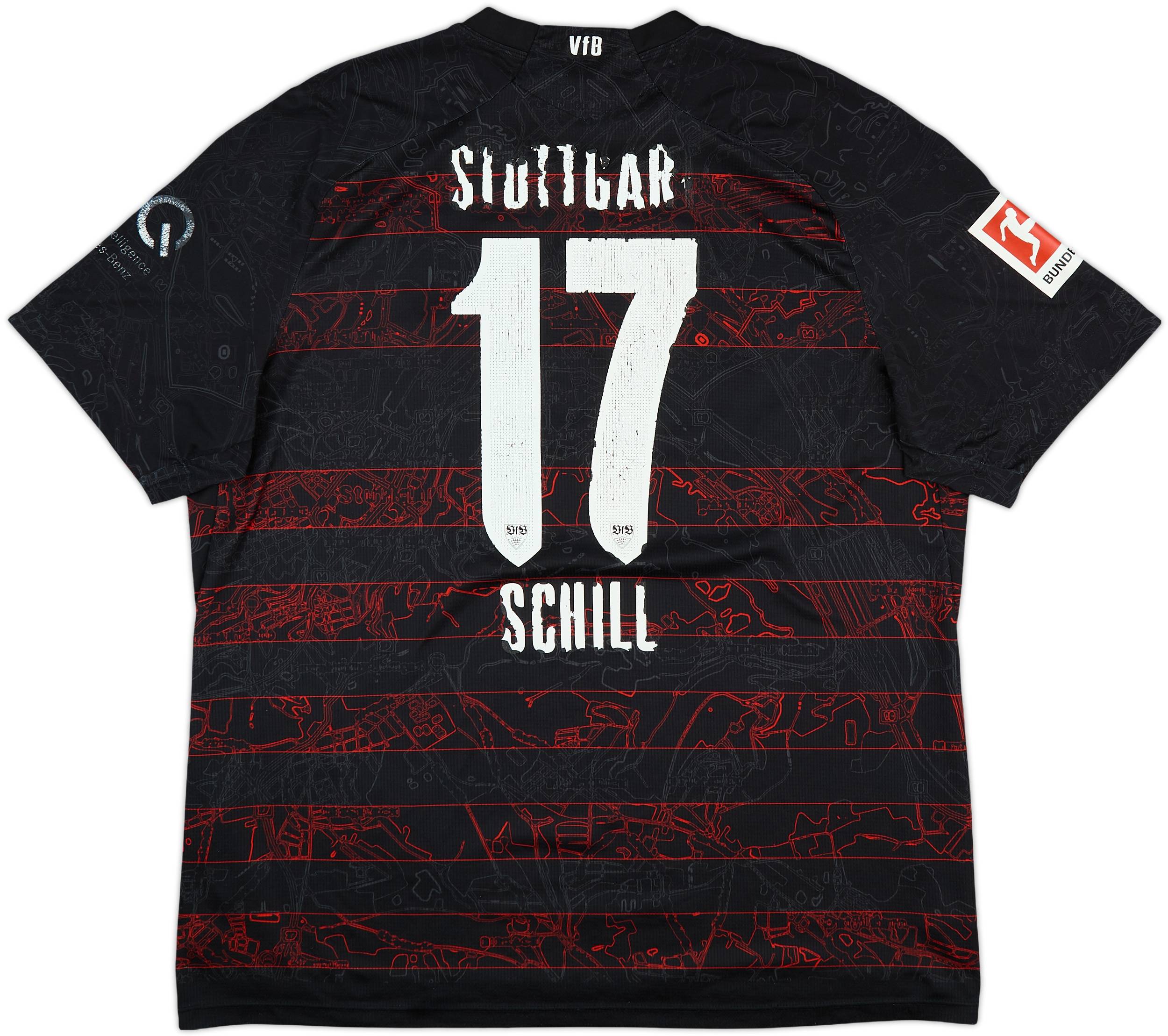 2020-21 Stuttgart Away Shirt Schill #17 - 4/10 - (XL)