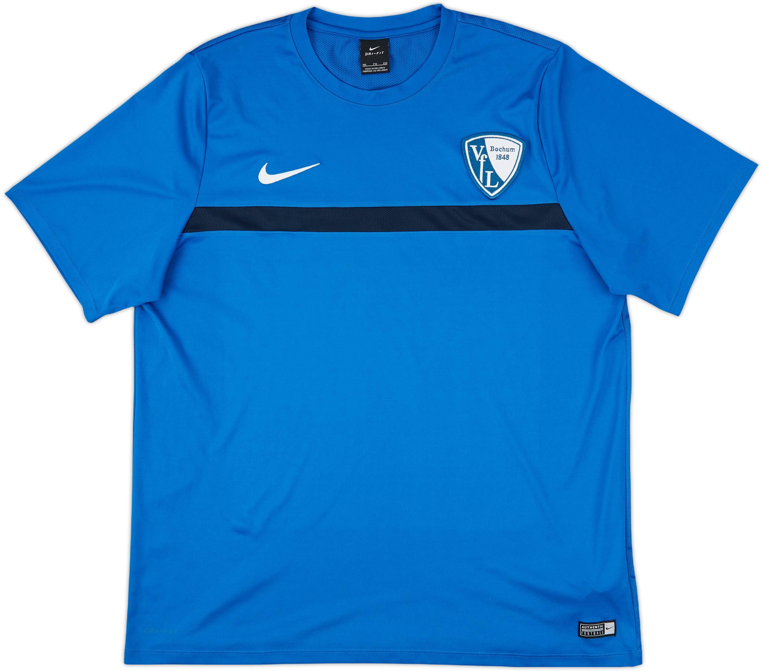 VfL Bochum WOSZ 10 NIKE Bundesliga ボーフム 2016-17 VFL Bochum Nike Training Shirt - 9/10 - (XXL)
