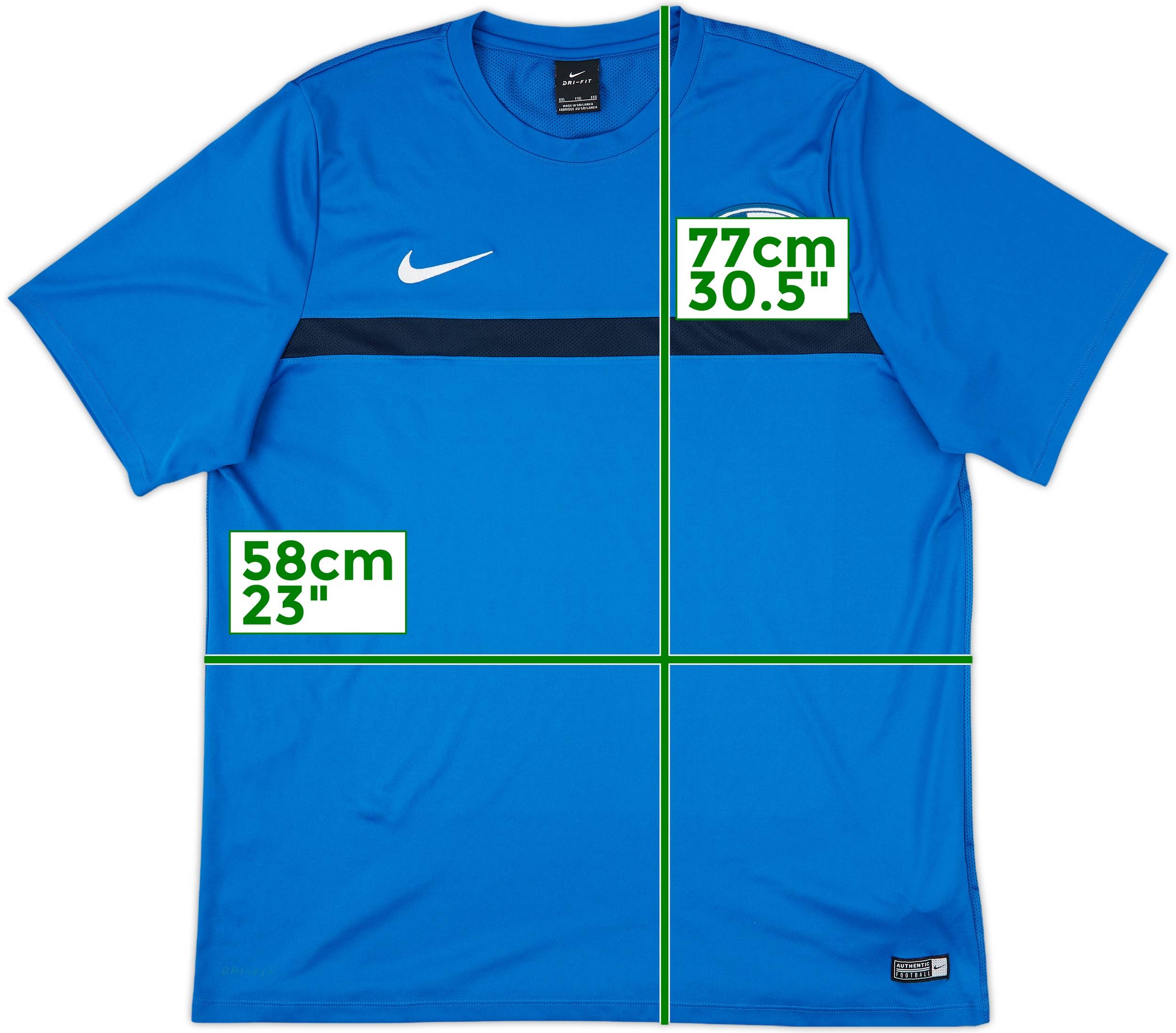 VfL Bochum WOSZ 10 NIKE Bundesliga ボーフム 2016-17 VFL Bochum Nike Training Shirt - 9/10 - (XXL)