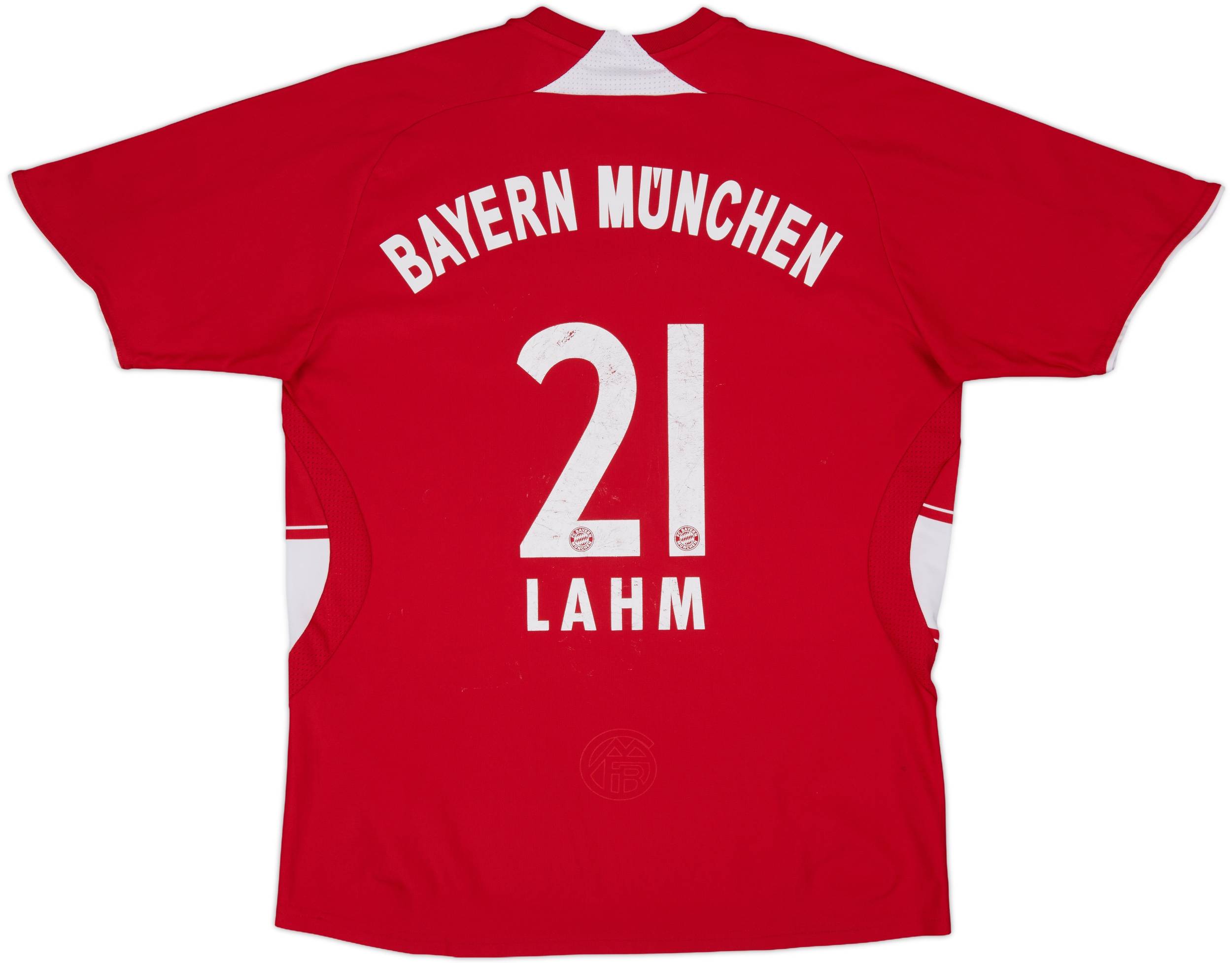 2008-09 Bayern Munich Home Shirt Lahm #21 - 6/10 - (L.Boys)