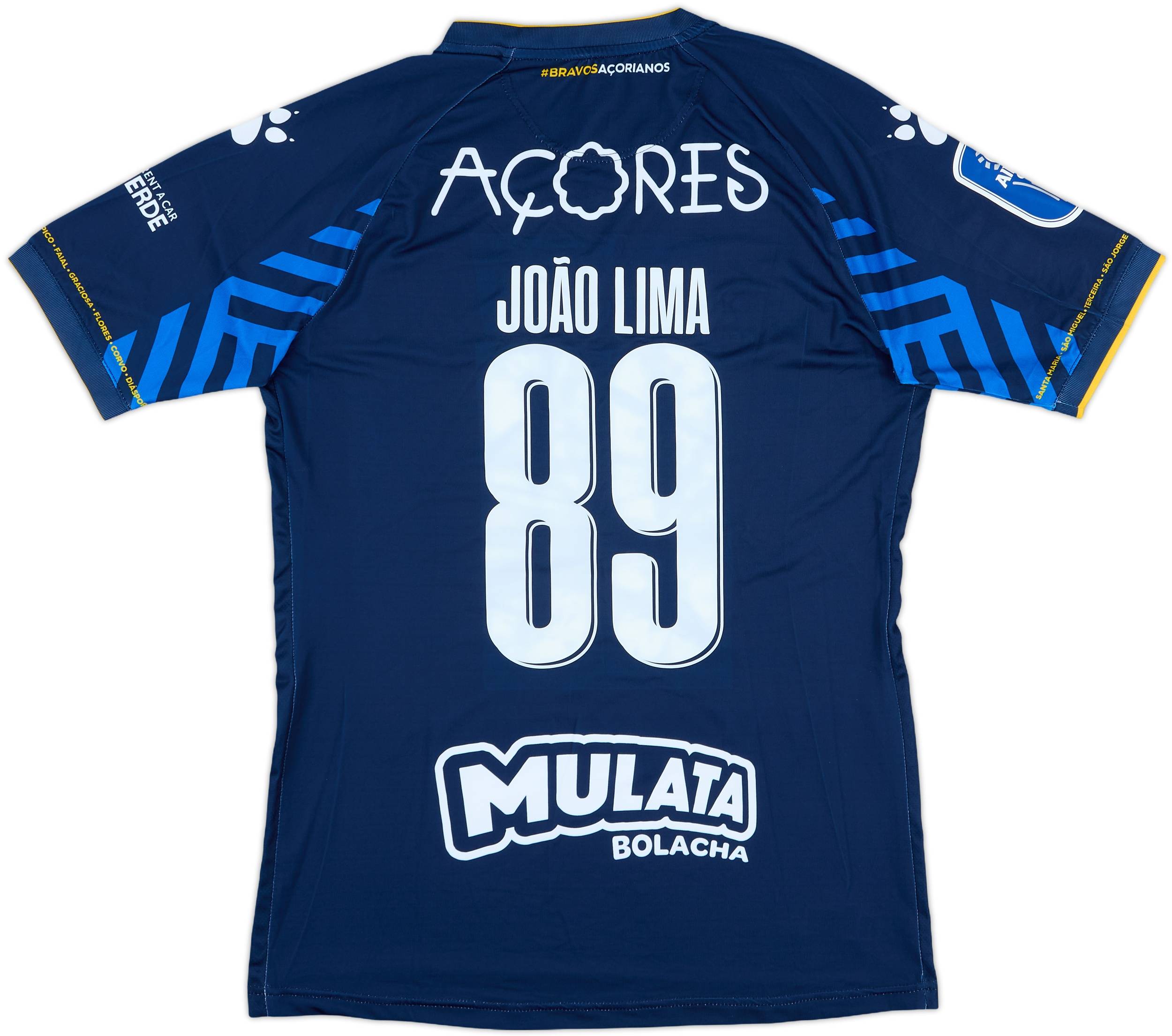 2022-23 Santa Clara Match Issue Taca da Liga Third Shirt Joao Lima #89