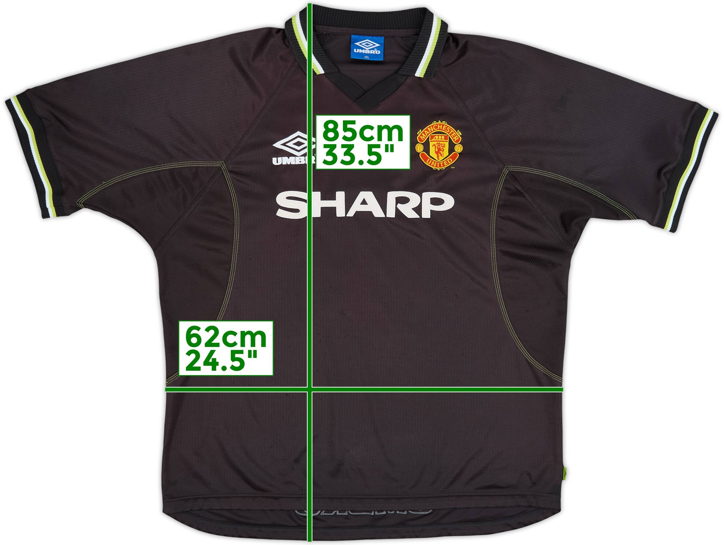 1998-99 Manchester United Third Shirt - 6/10 - (XXL)
