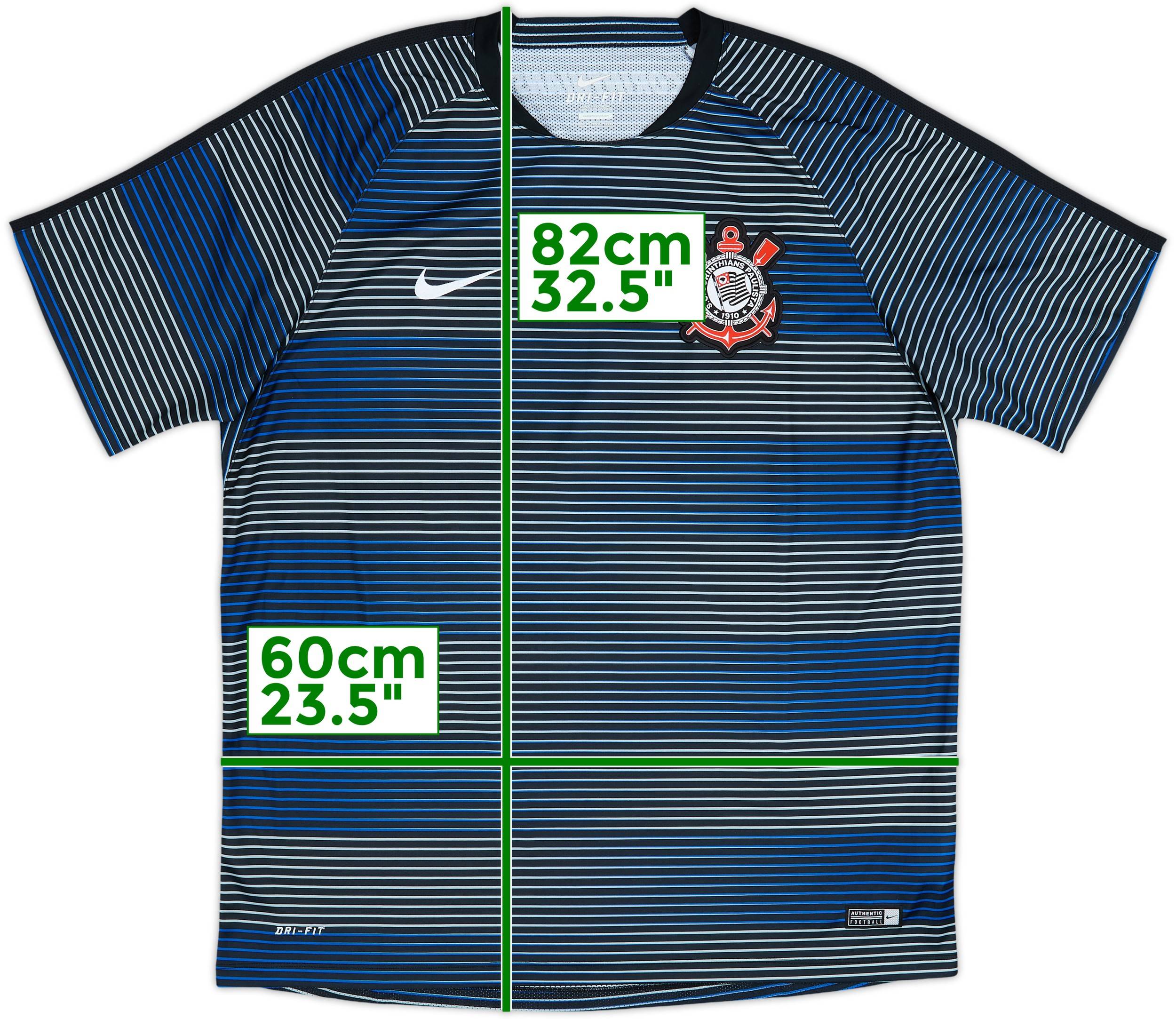 2016 Corinthians Nike Training Shirt - 10/10 - (XXL)