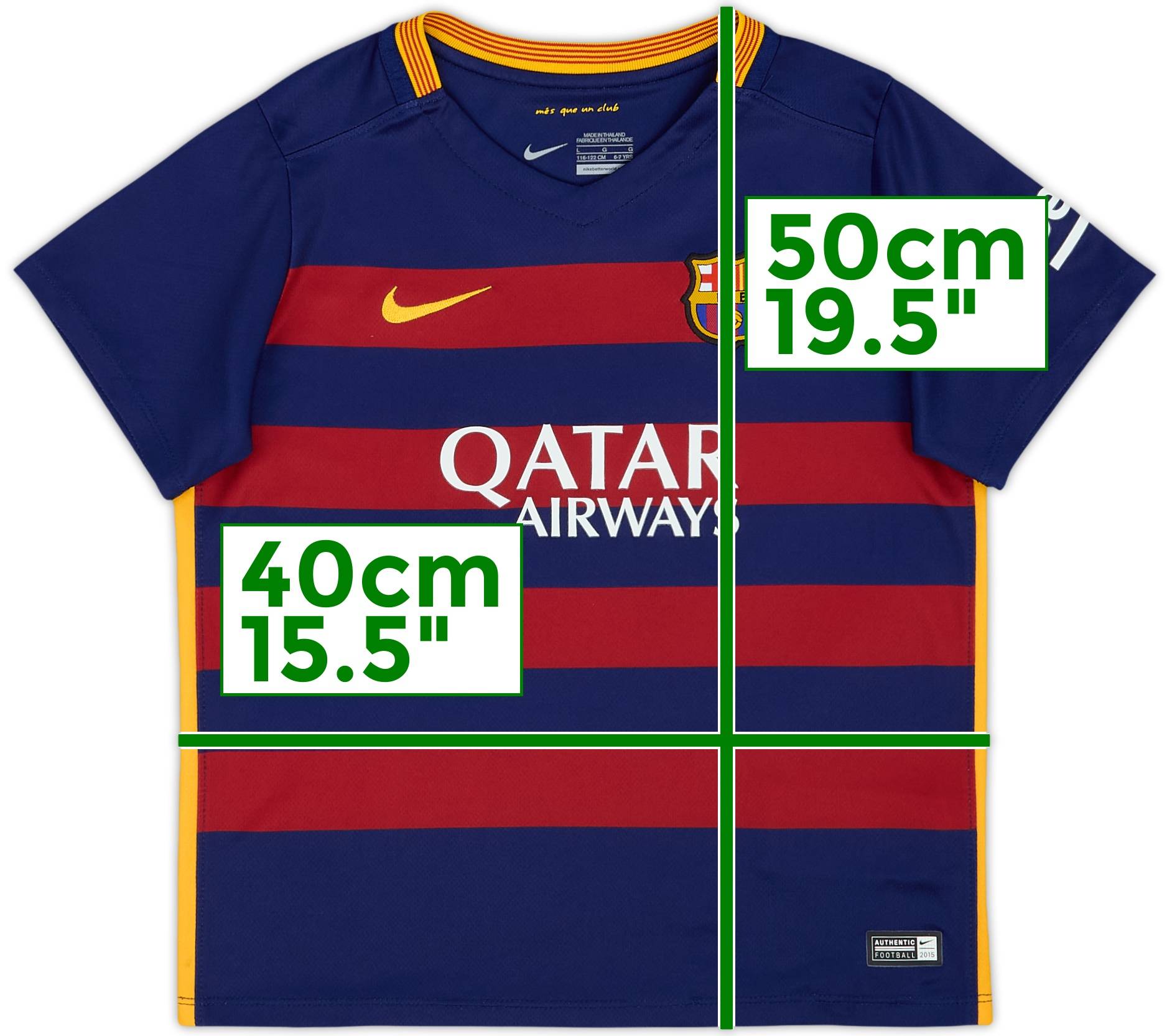 2015-16 Barcelona Home Shirt - 9/10 - (S.Boys)