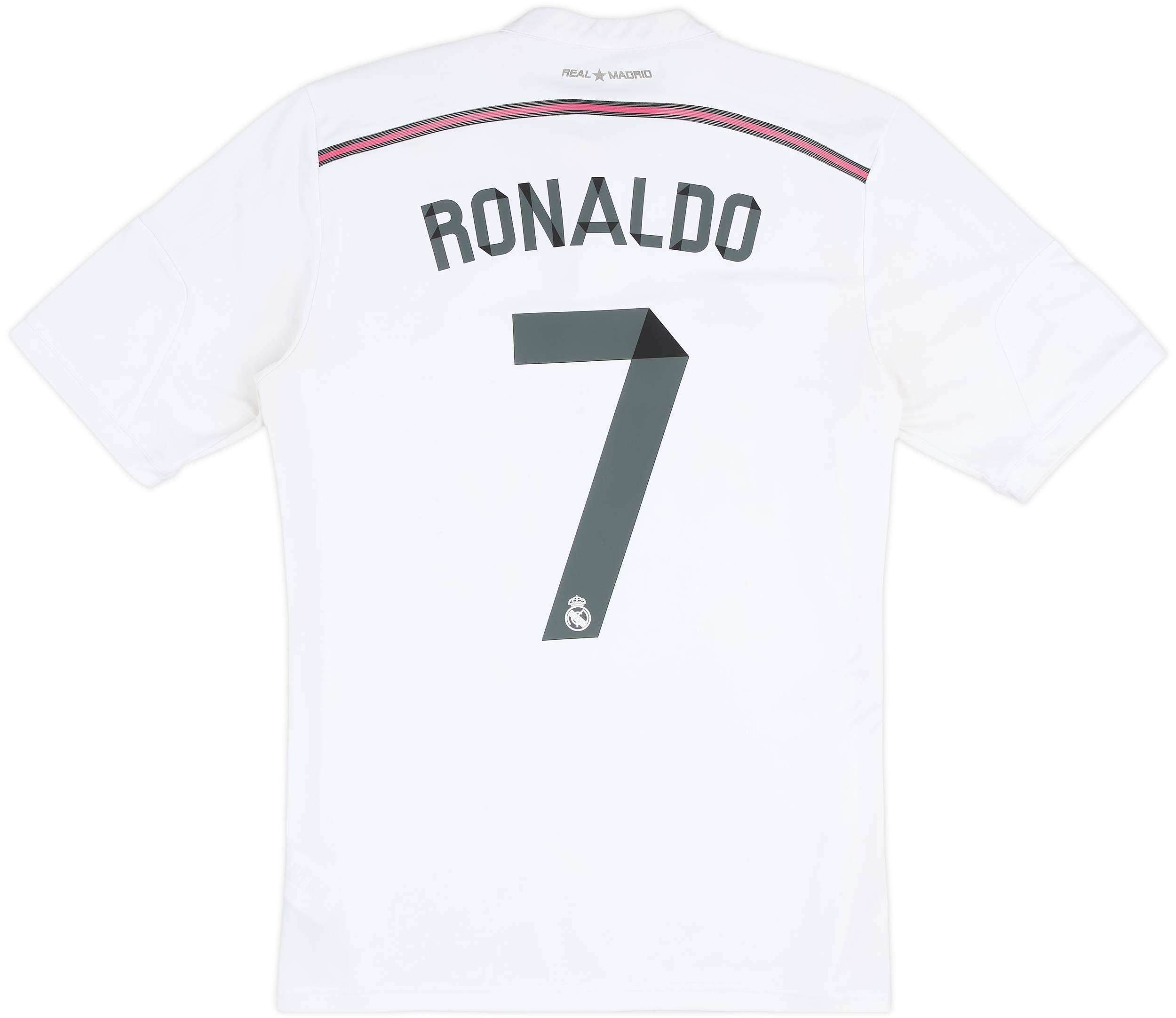 2014-15 Real Madrid Home Shirt Ronaldo #7 - 6/10 - (M)