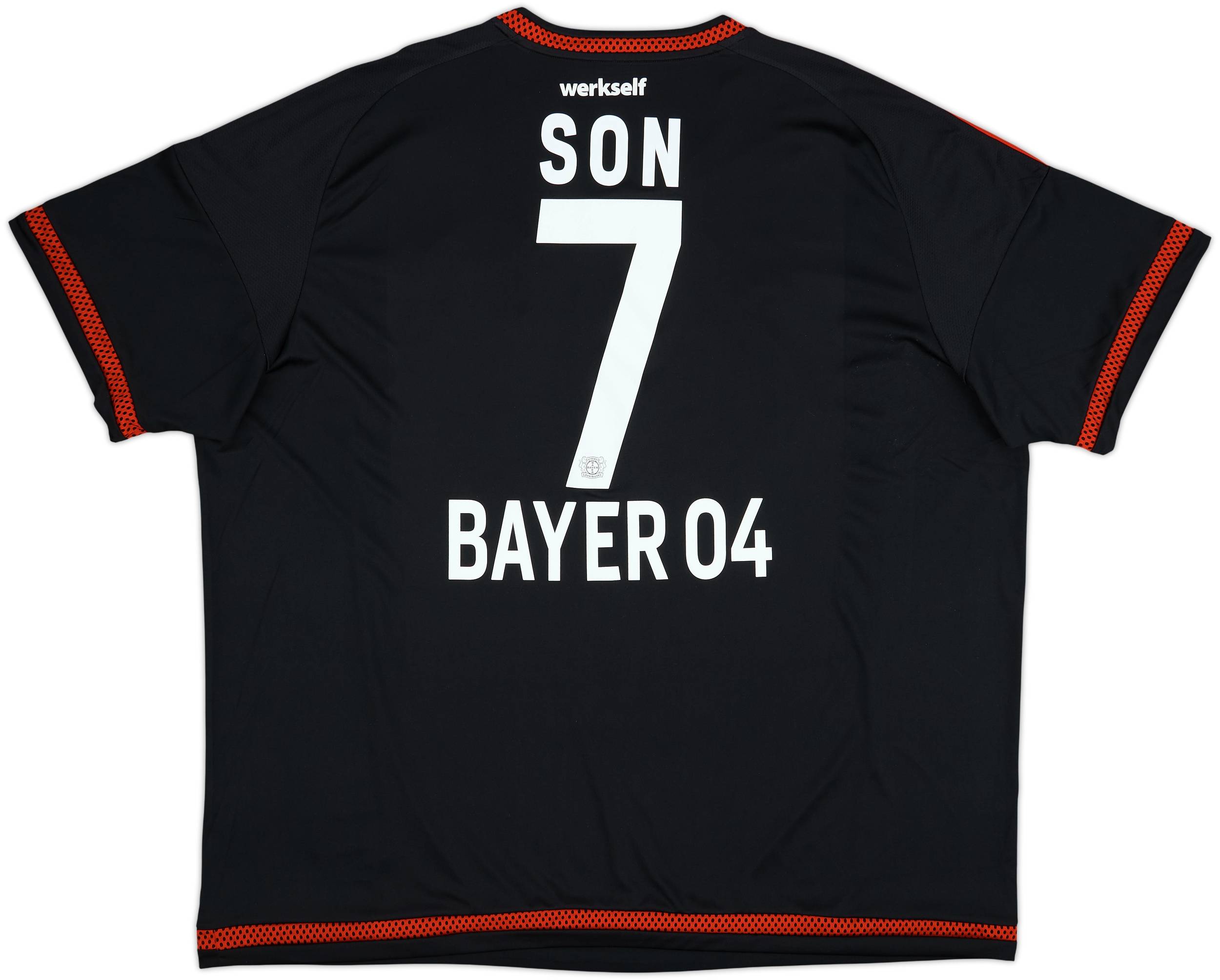 2015-16 Bayer Leverkusen Home Shirt Son #7 - 6/10 - (3XL)